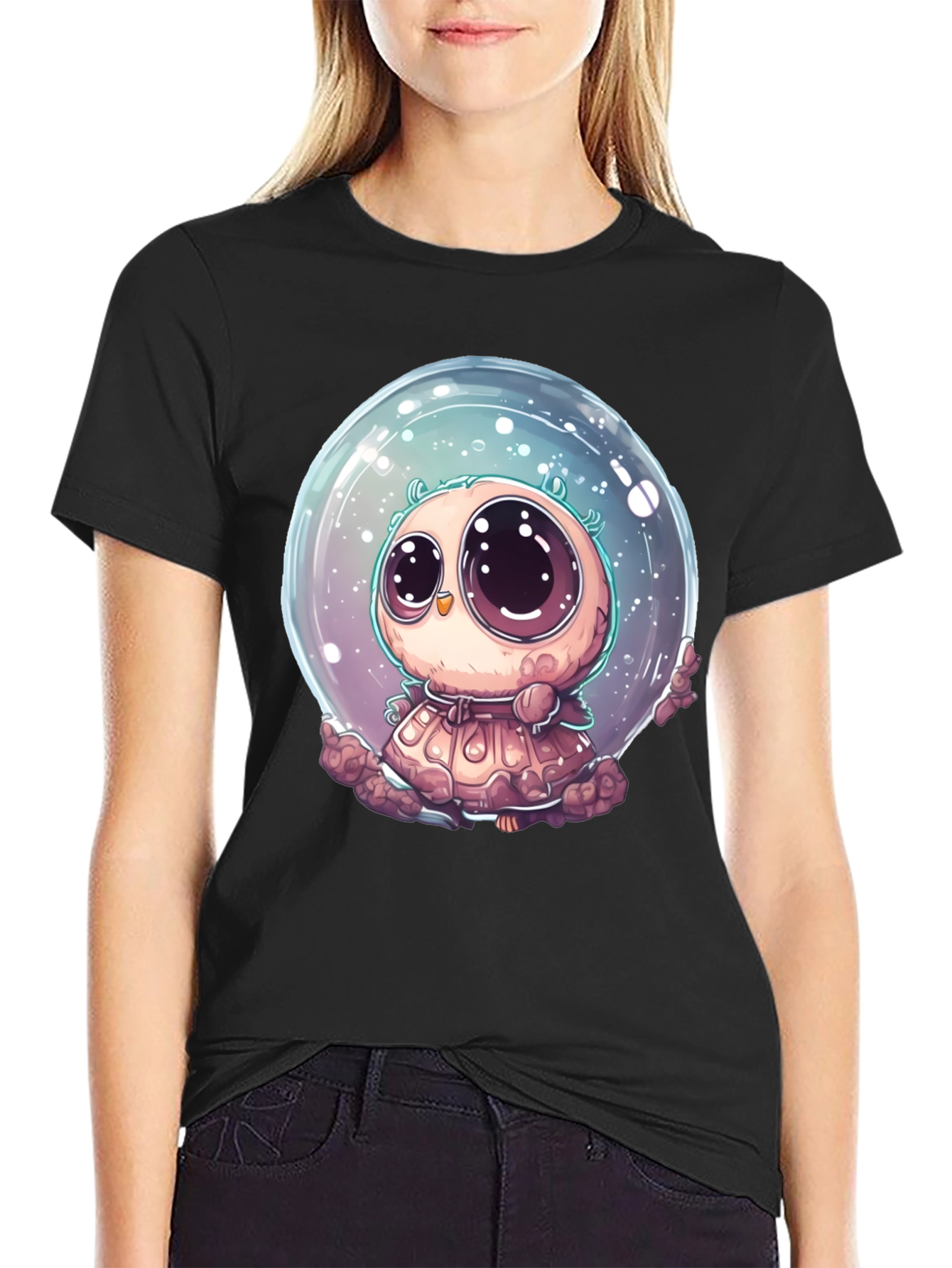 Cute Cartoon Owl T-Shirt