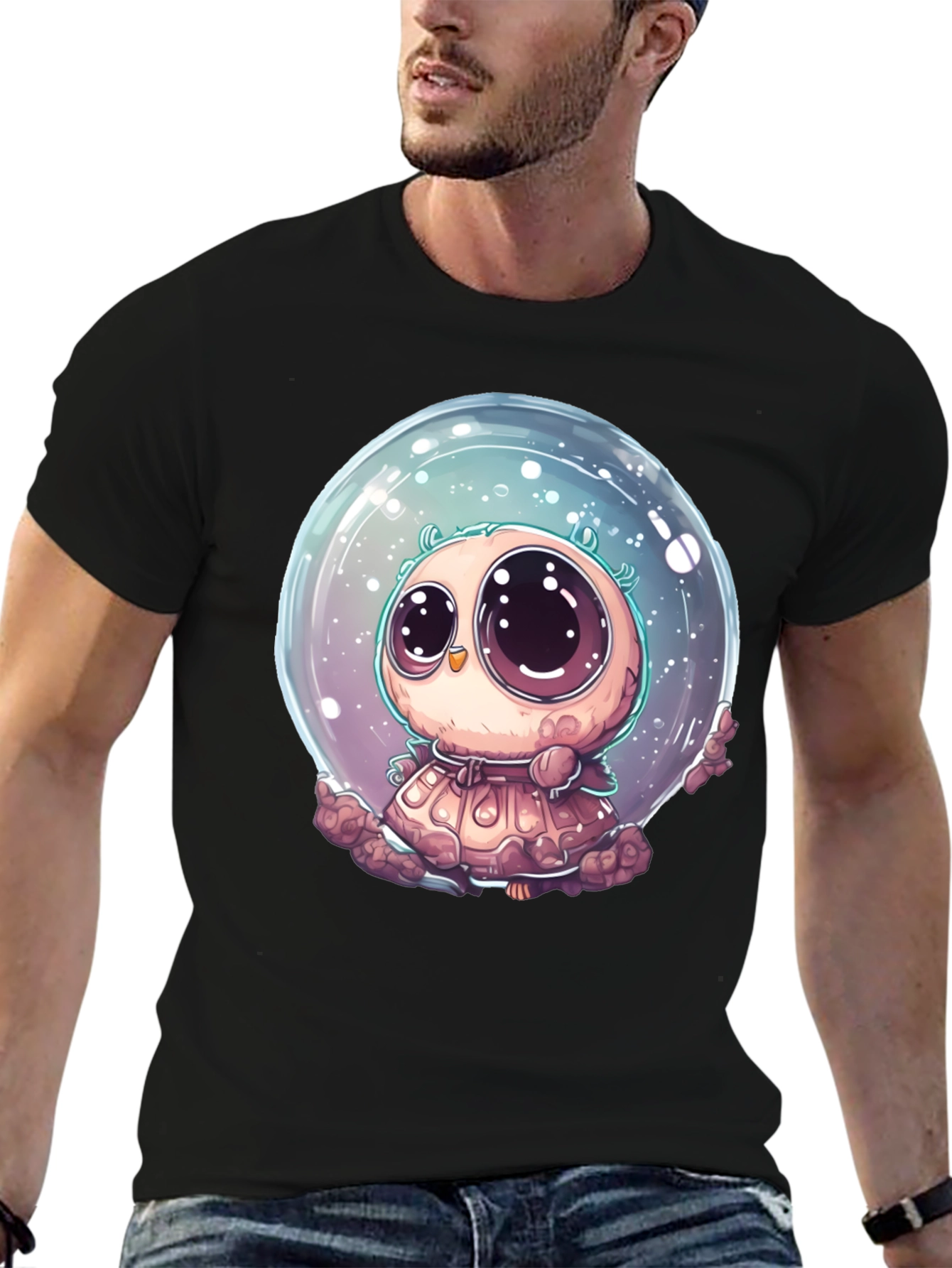 Cute Cartoon Owl T-Shirt