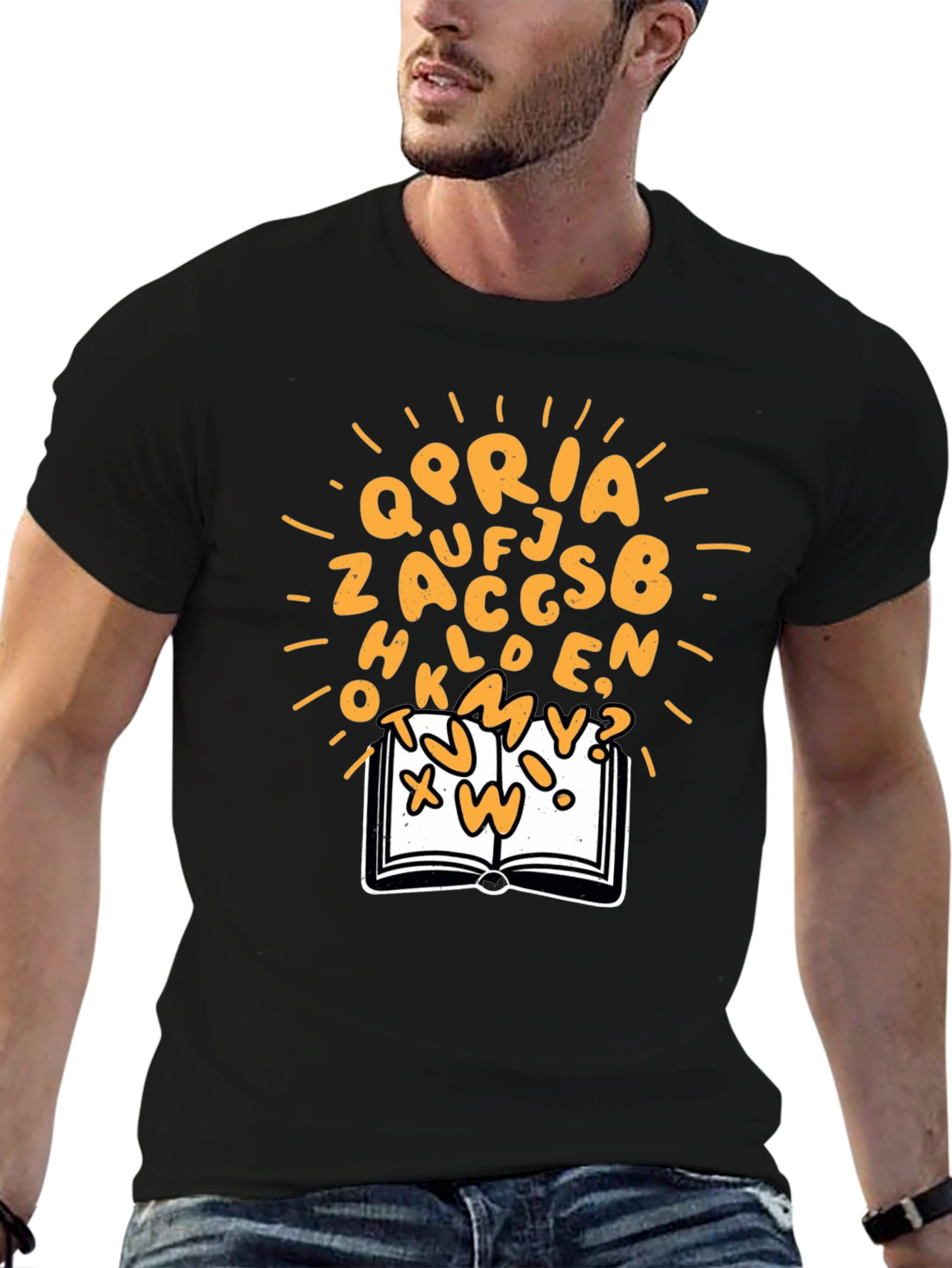 Bookish Alphabet T-Shirt - Read & Explore