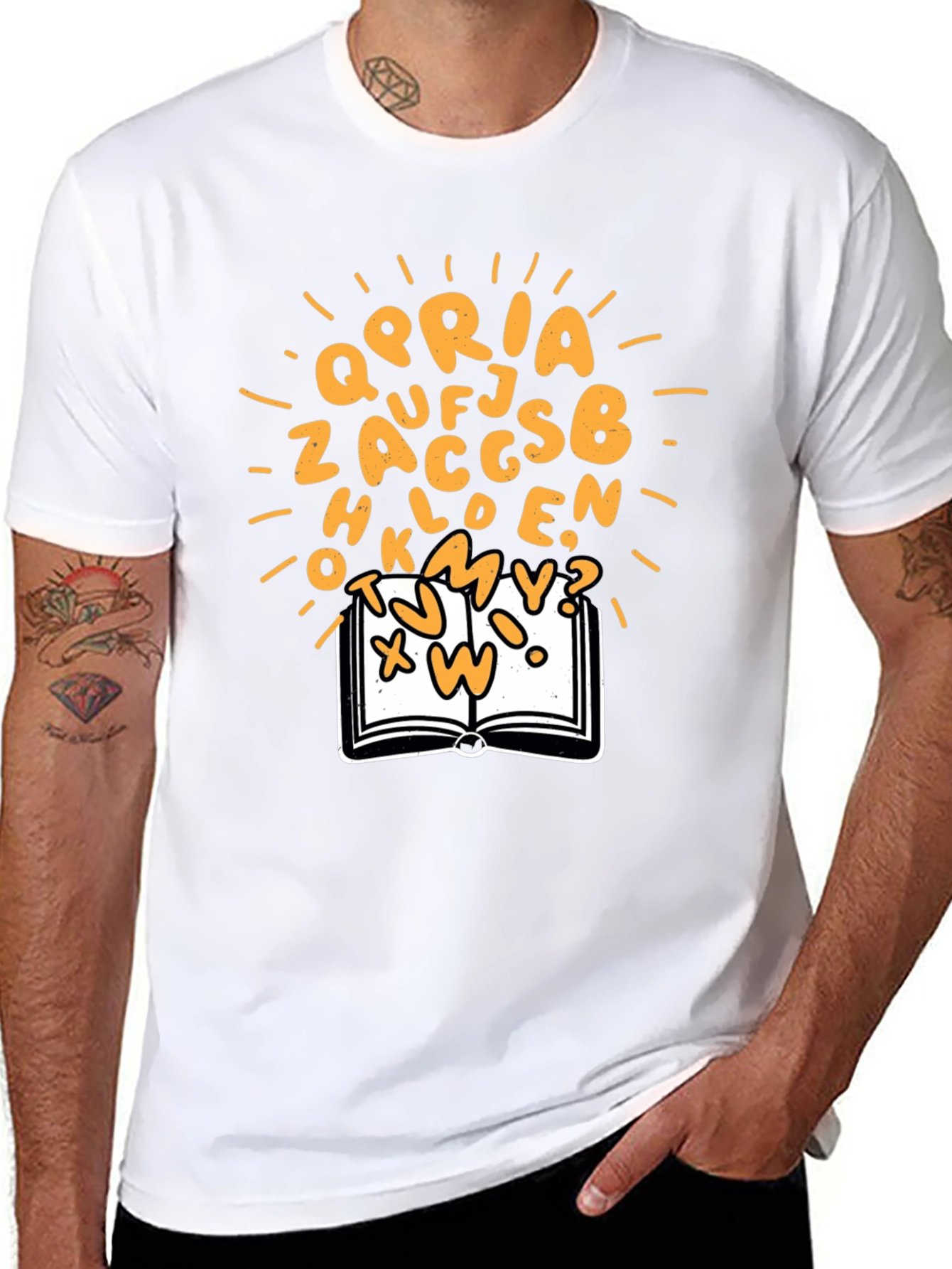 Bookish Alphabet T-Shirt - Read & Explore