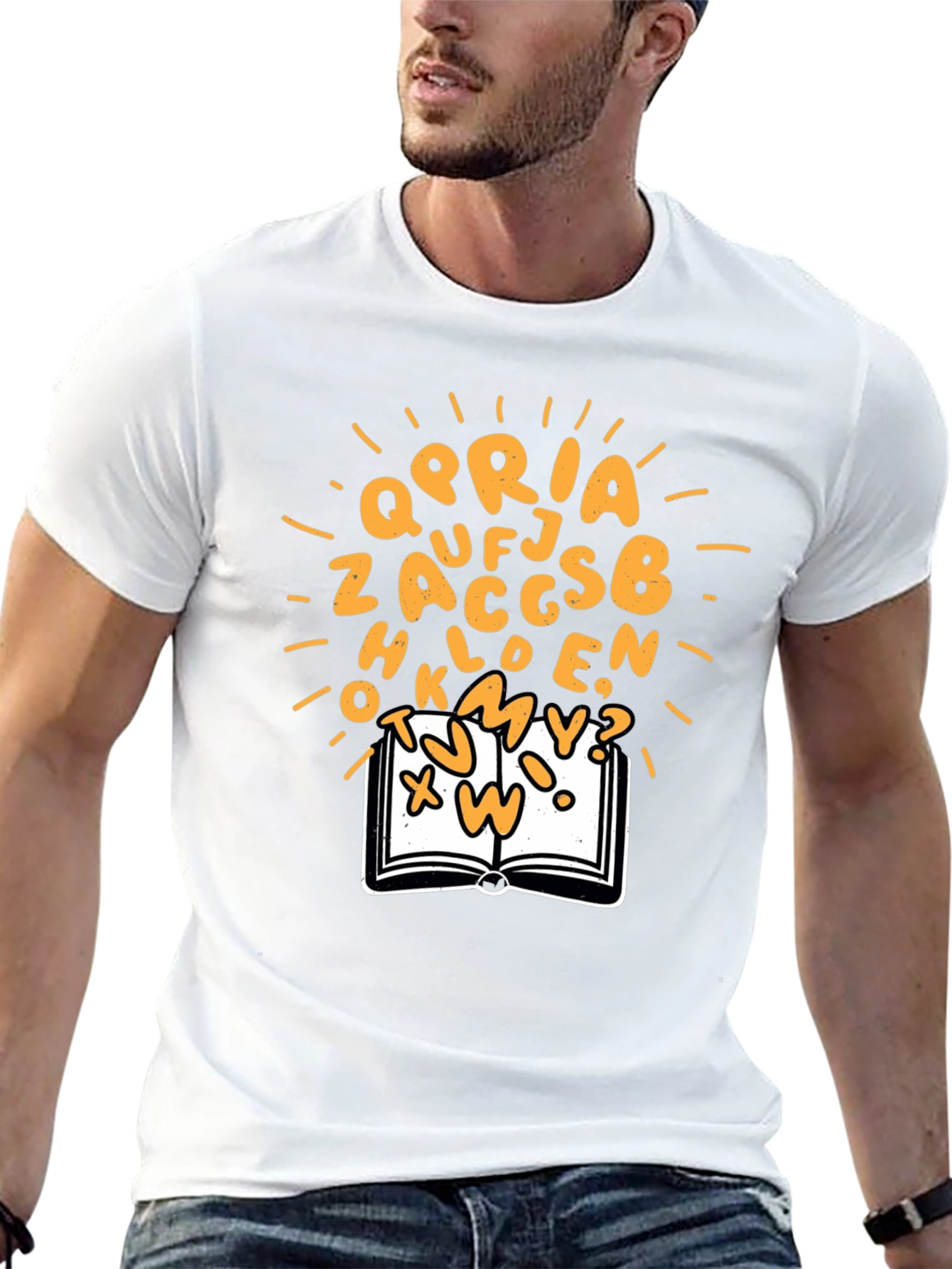 Bookish Alphabet T-Shirt - Read & Explore