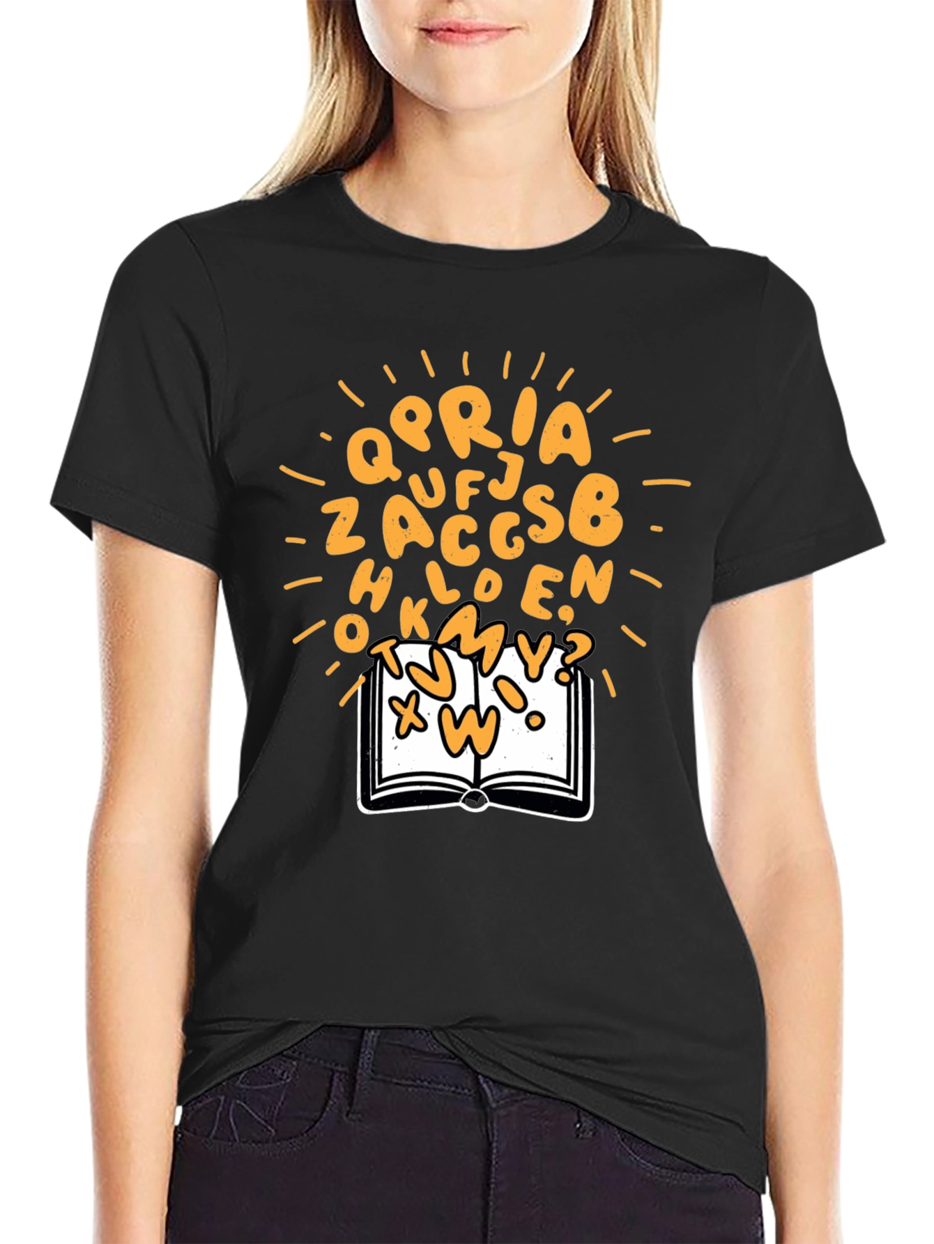 Bookish Alphabet T-Shirt - Read & Explore