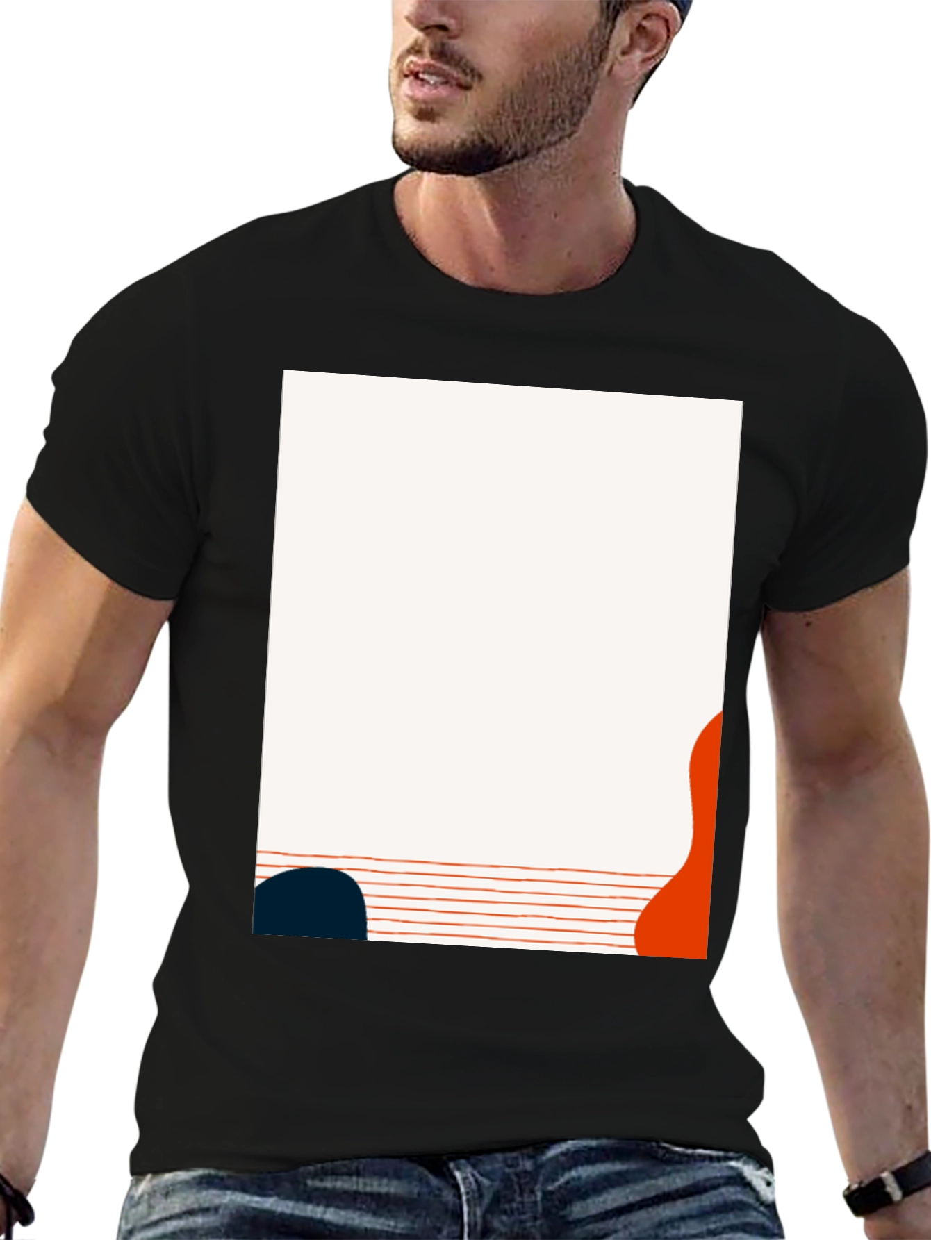 Modern Art Graphic Tee - Stylish & Unique