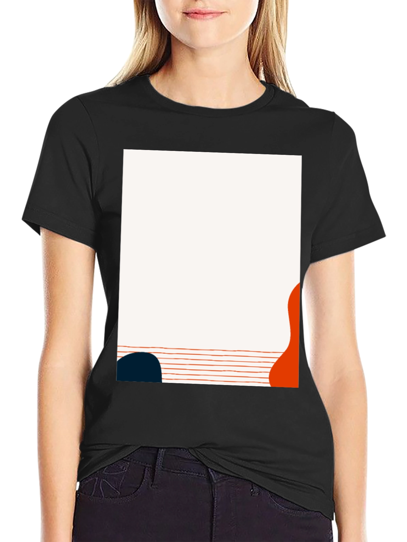 Modern Art Graphic Tee - Stylish & Unique