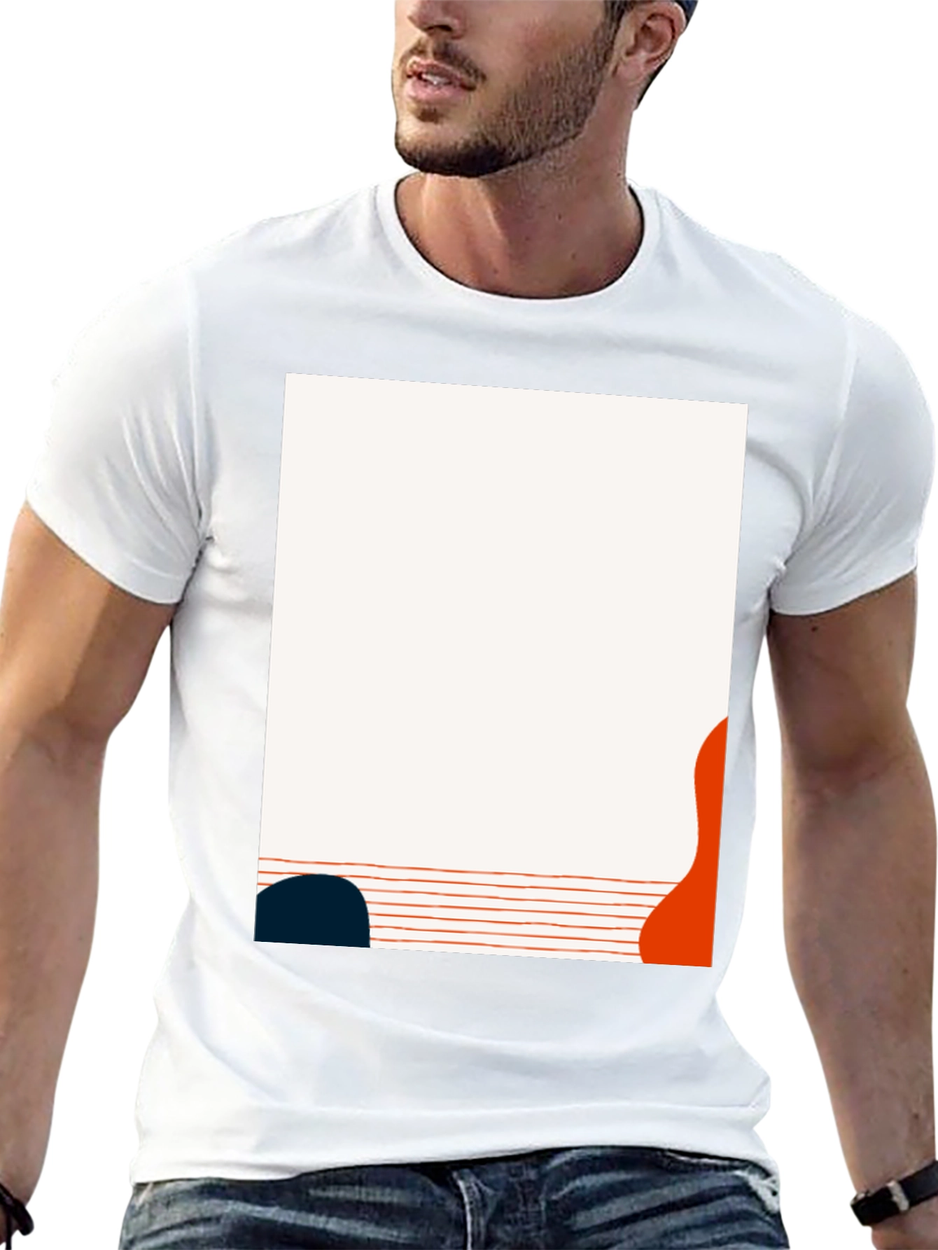 Modern Art Graphic Tee - Stylish & Unique