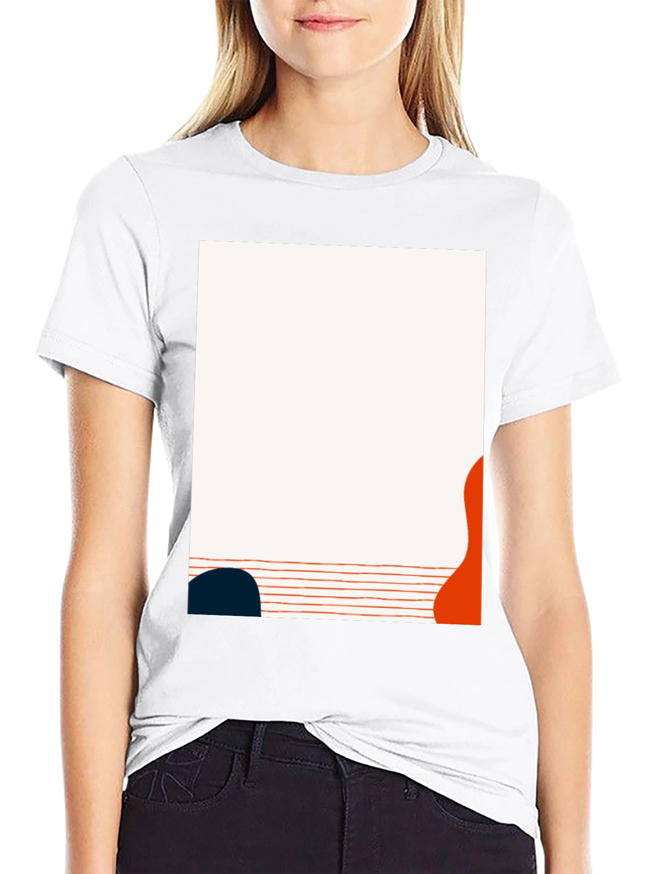 Modern Art Graphic Tee - Stylish & Unique