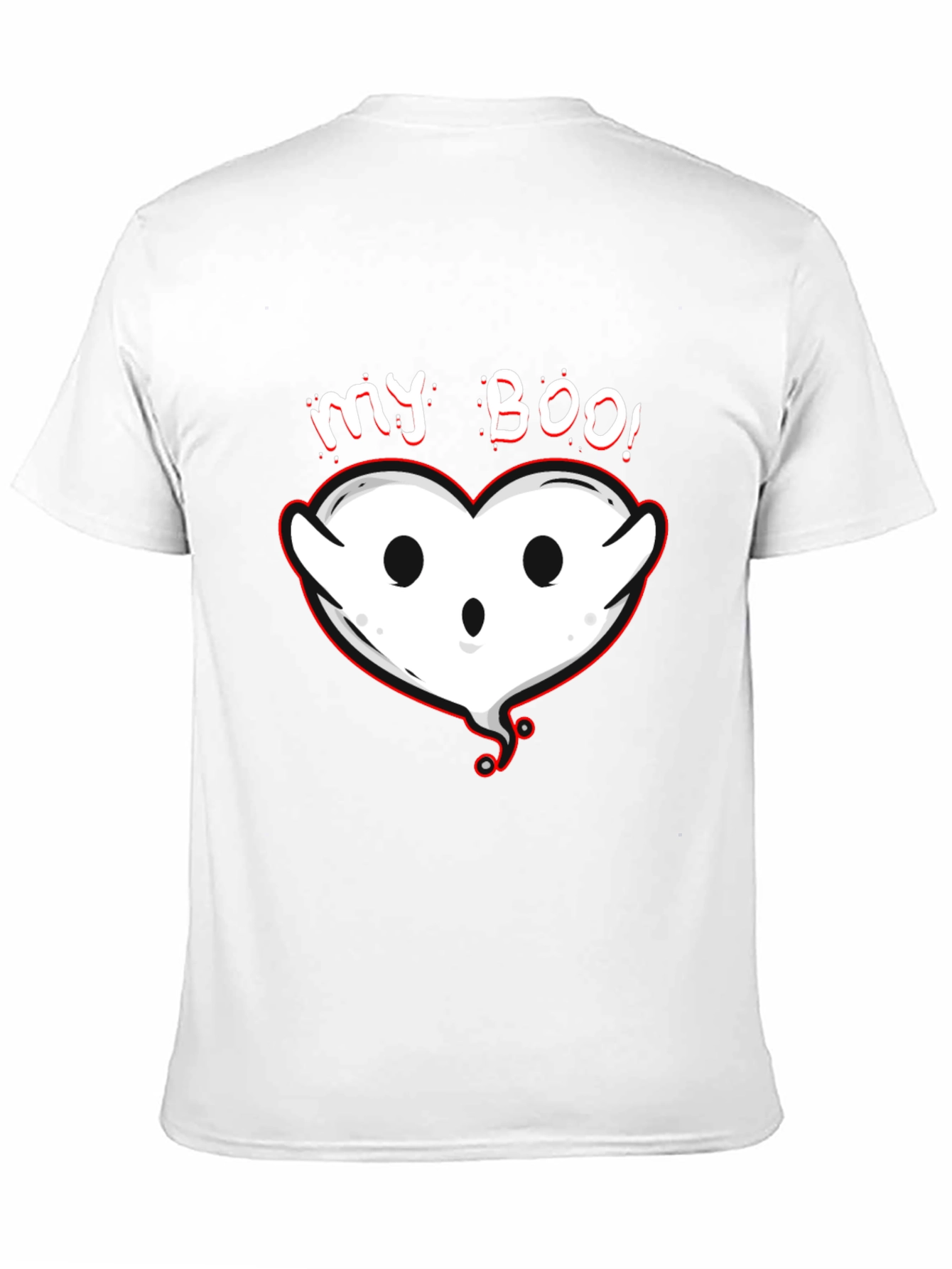 My Boo! Heart Ghost Halloween T-Shirt
