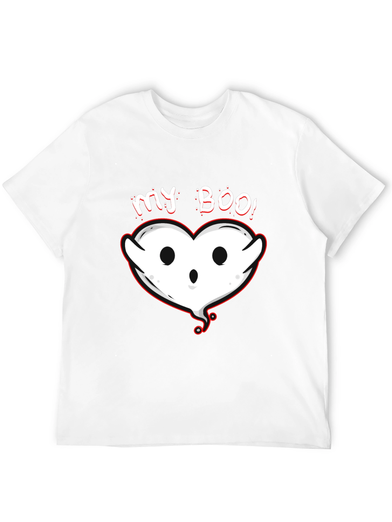 My Boo! Heart Ghost Halloween T-Shirt