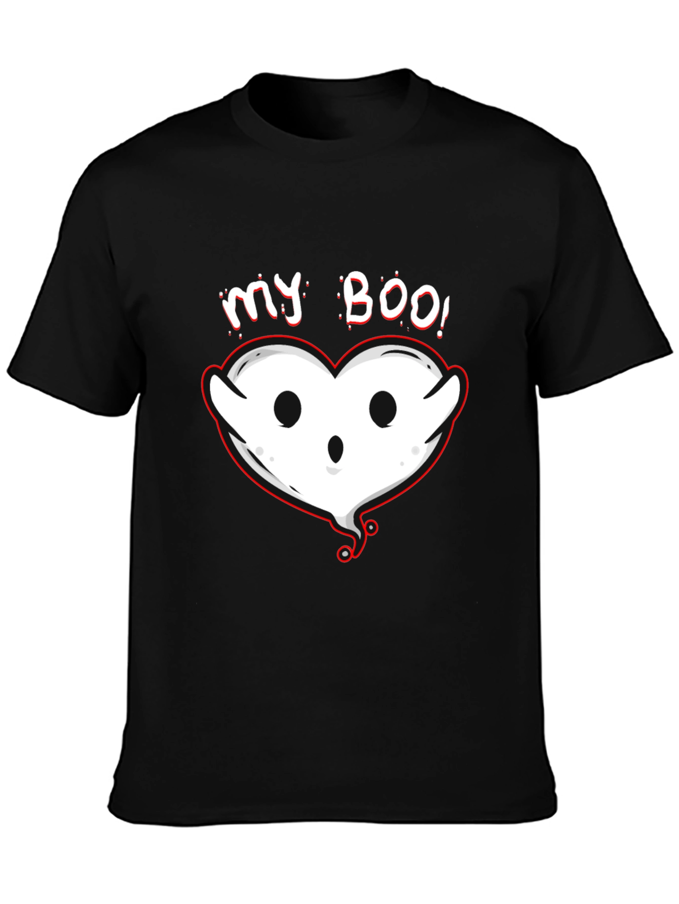 My Boo! Heart Ghost Halloween T-Shirt