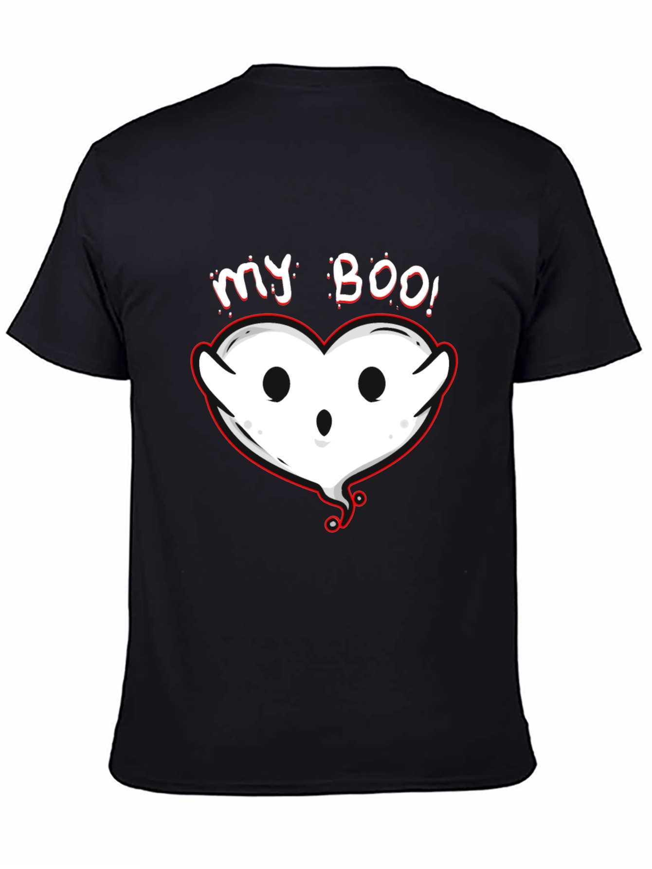 My Boo! Heart Ghost Halloween T-Shirt