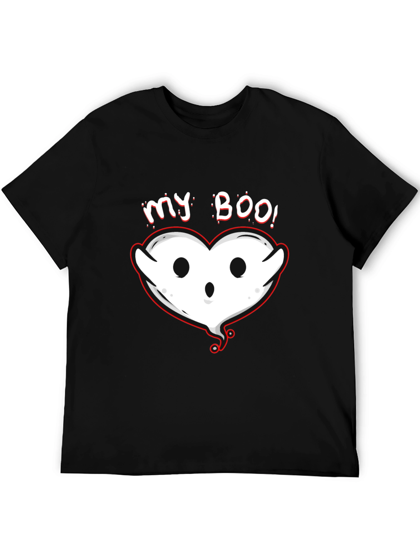 My Boo! Heart Ghost Halloween T-Shirt