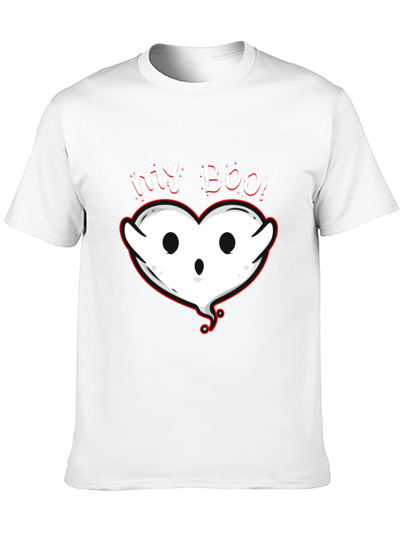 My Boo! Heart Ghost Halloween T-Shirt