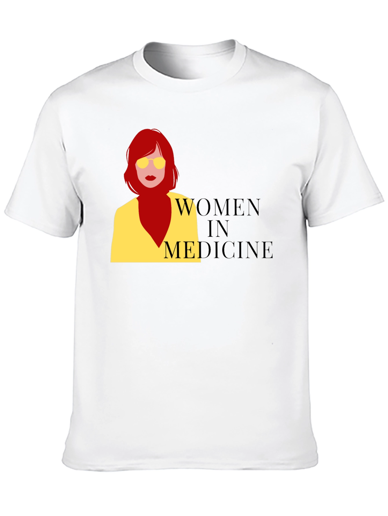 Women in Medicine Graphic Tee - Black