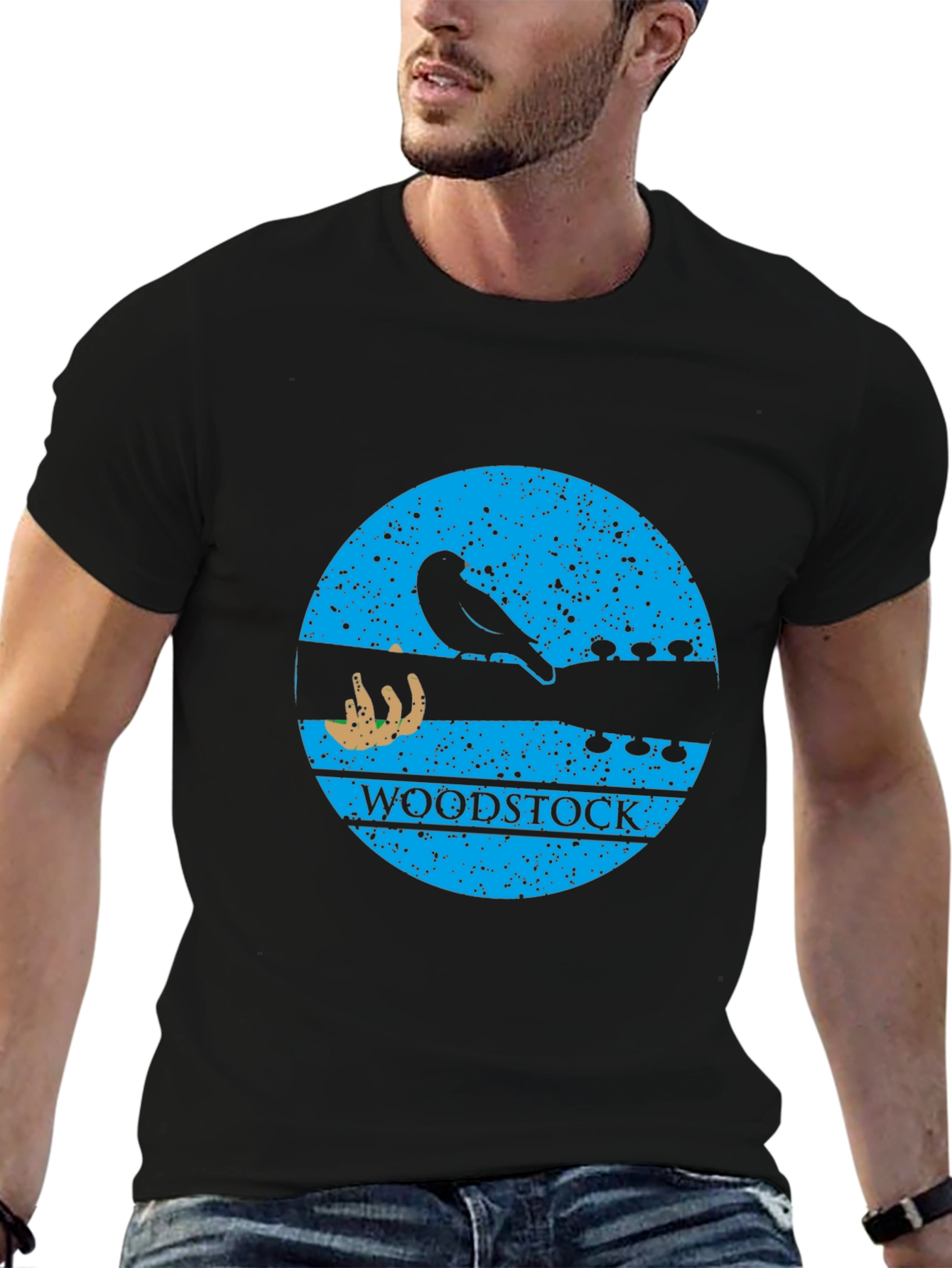 Woodstock Graphic Tee - Peace Music & Memories