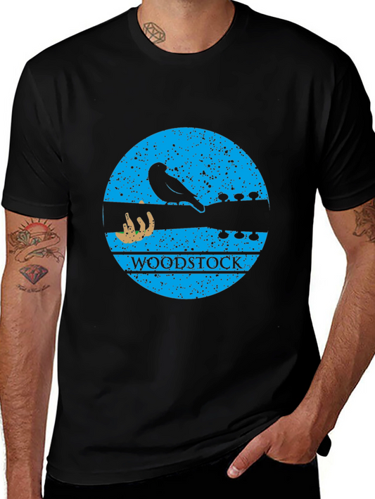Woodstock Graphic Tee - Peace Music & Memories