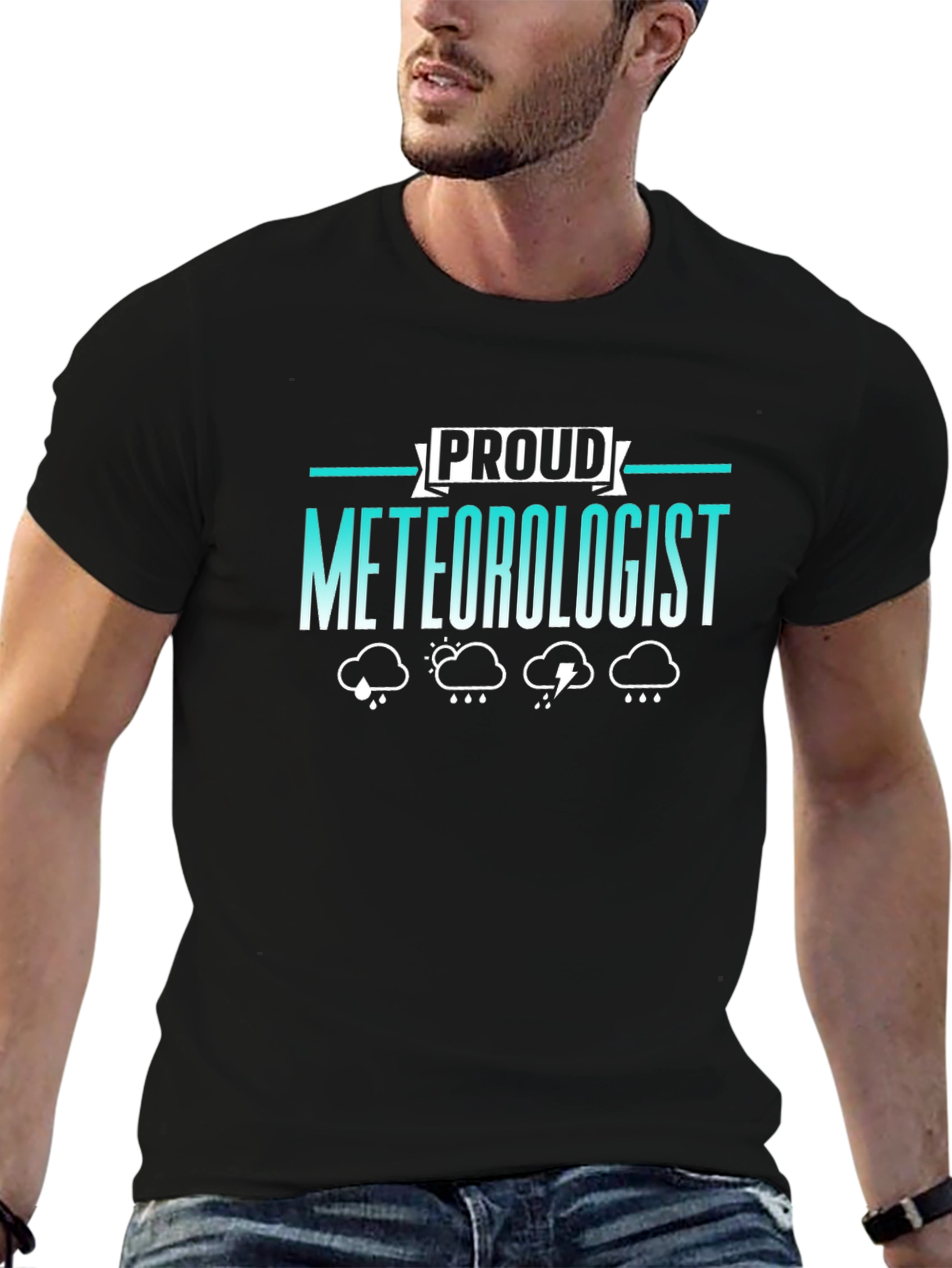 Proud Meteorologist Graphic T-Shirt - Weather Lover Tee