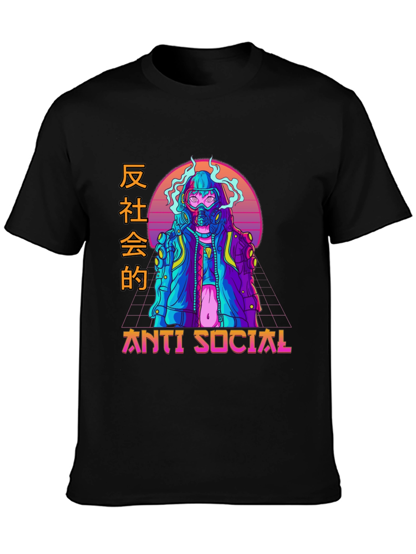Anti Social Cyberpunk T-Shirt