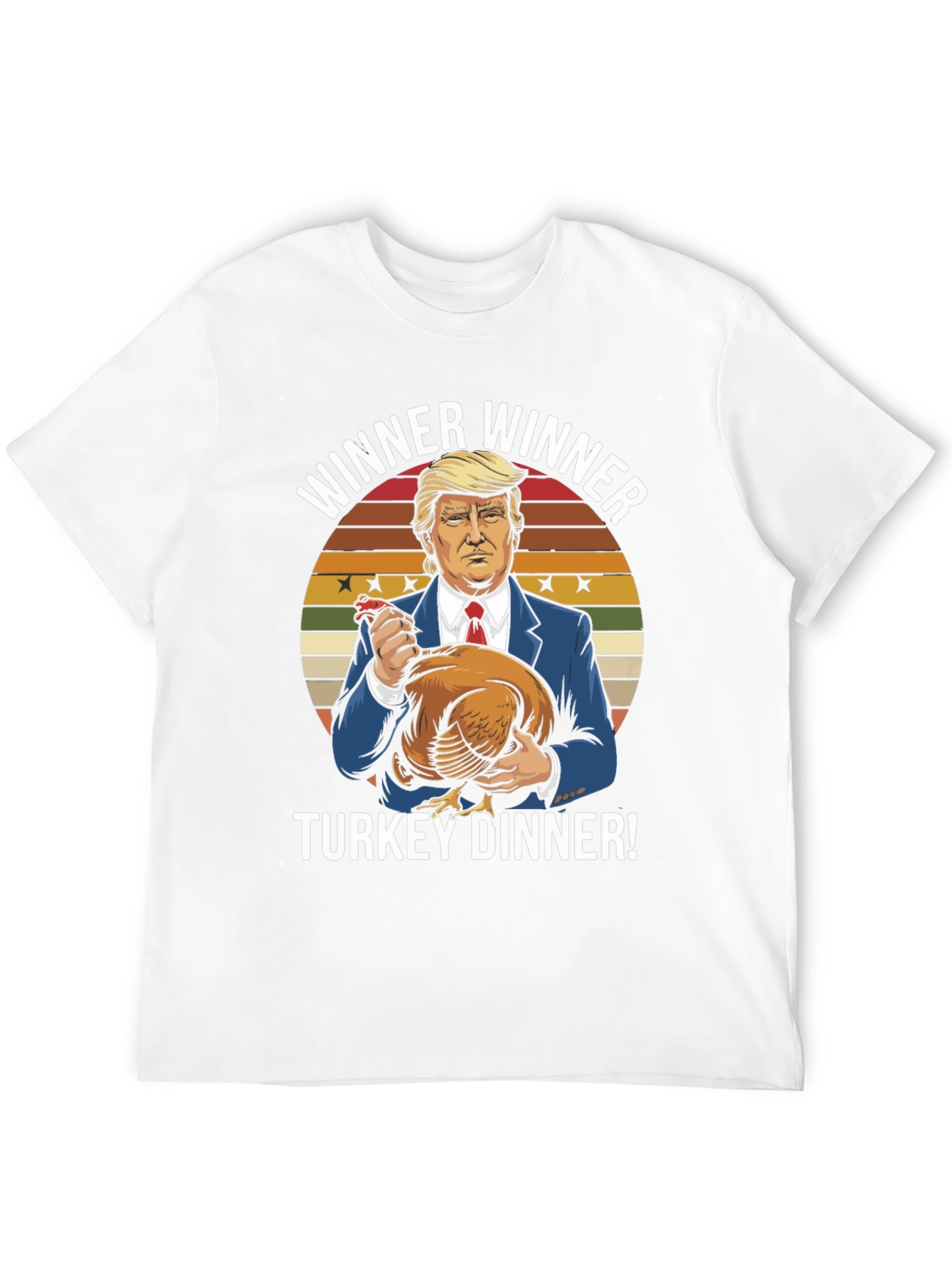 Trump Winner Winner Turkey Dinner Graphic T-Shirt