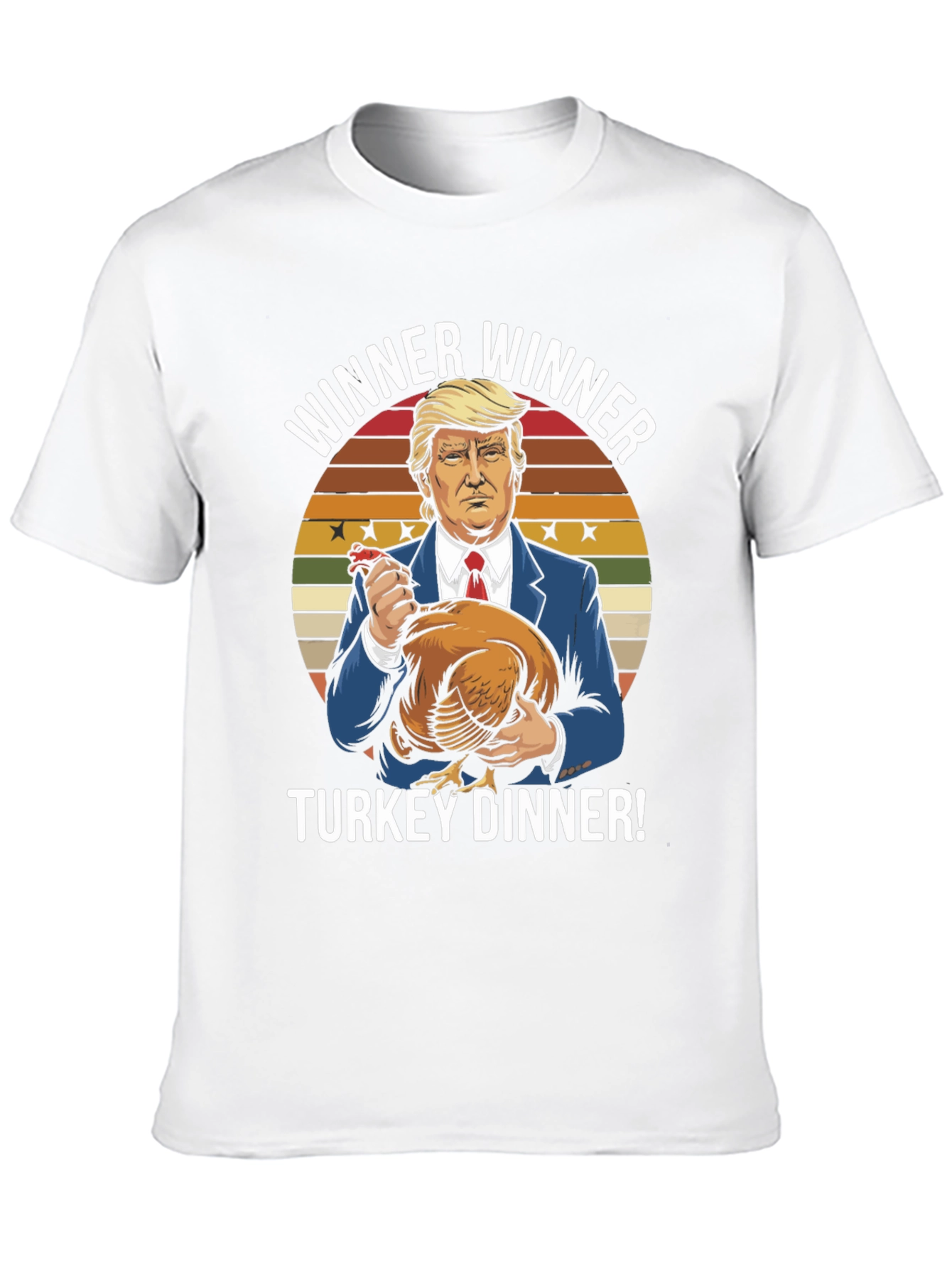 Trump Winner Winner Turkey Dinner Graphic T-Shirt
