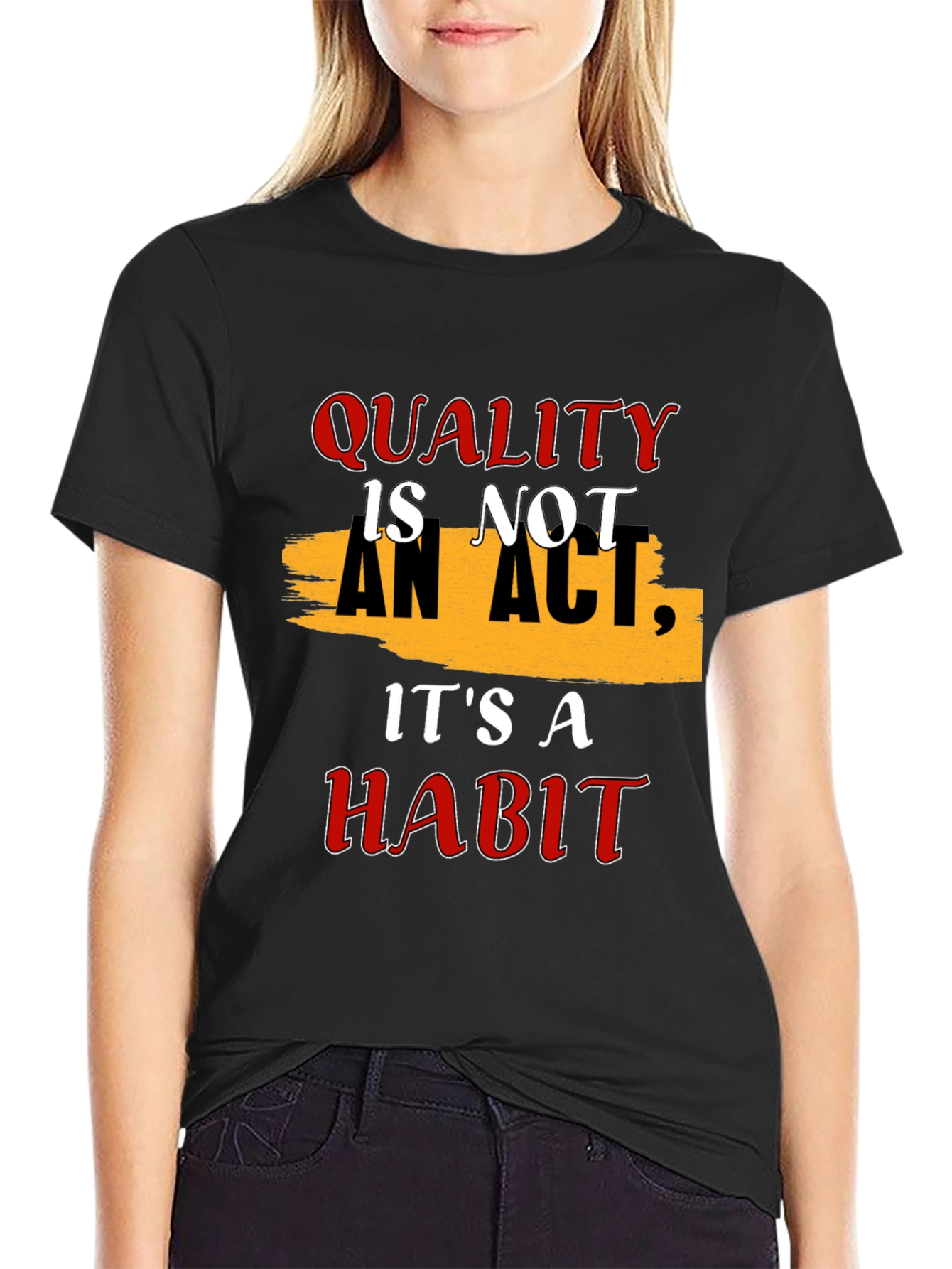 Quality Habit Graphic T-Shirt