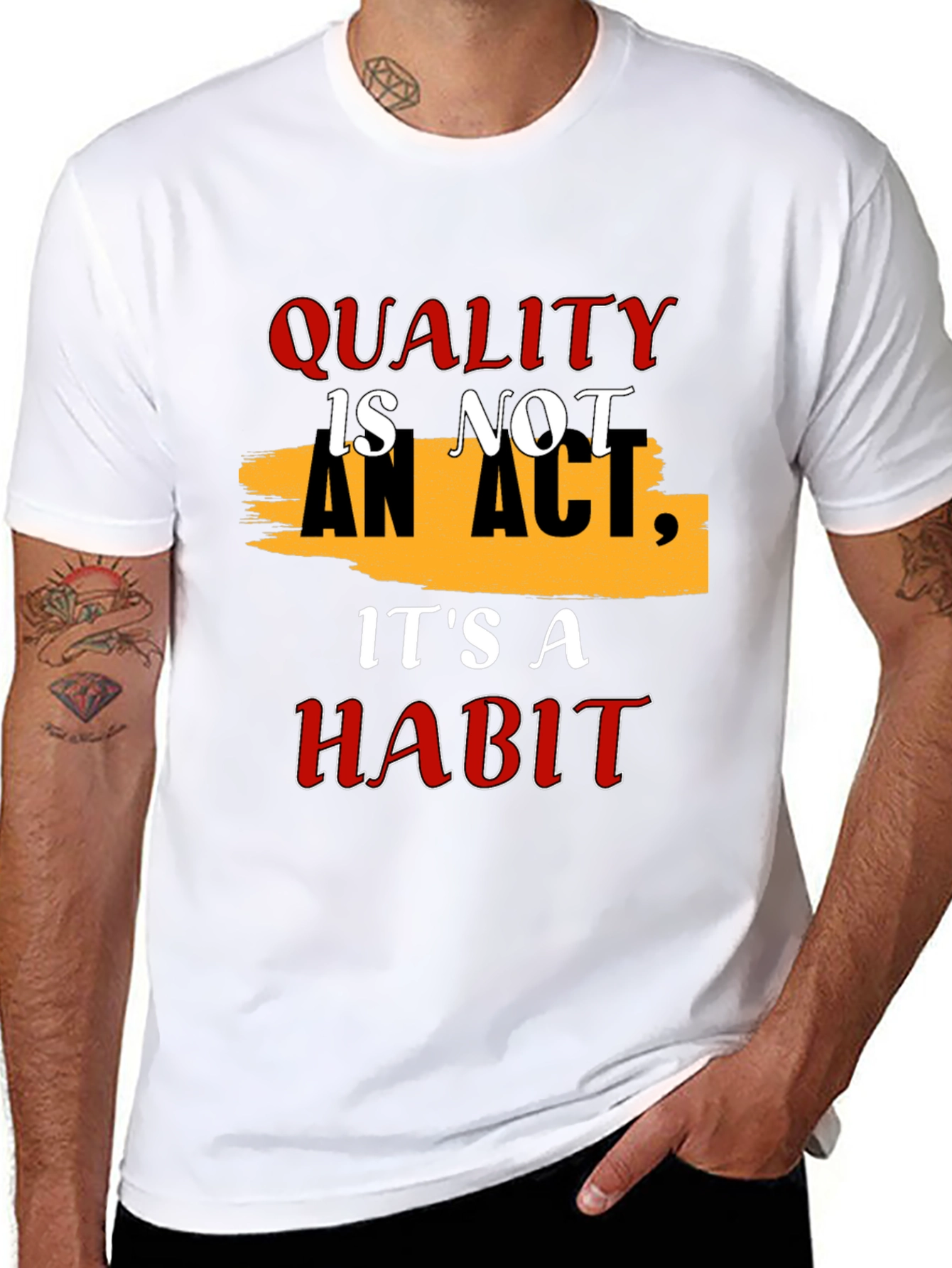 Quality Habit Graphic T-Shirt