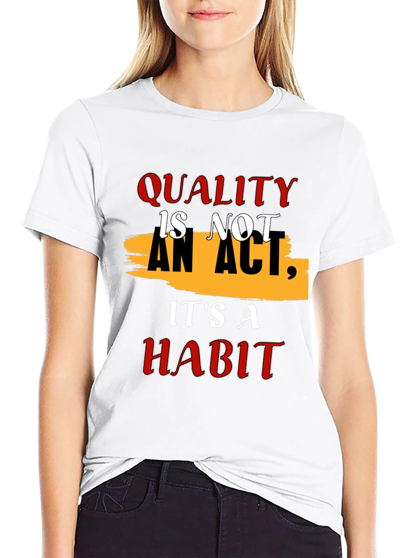 Quality Habit Graphic T-Shirt