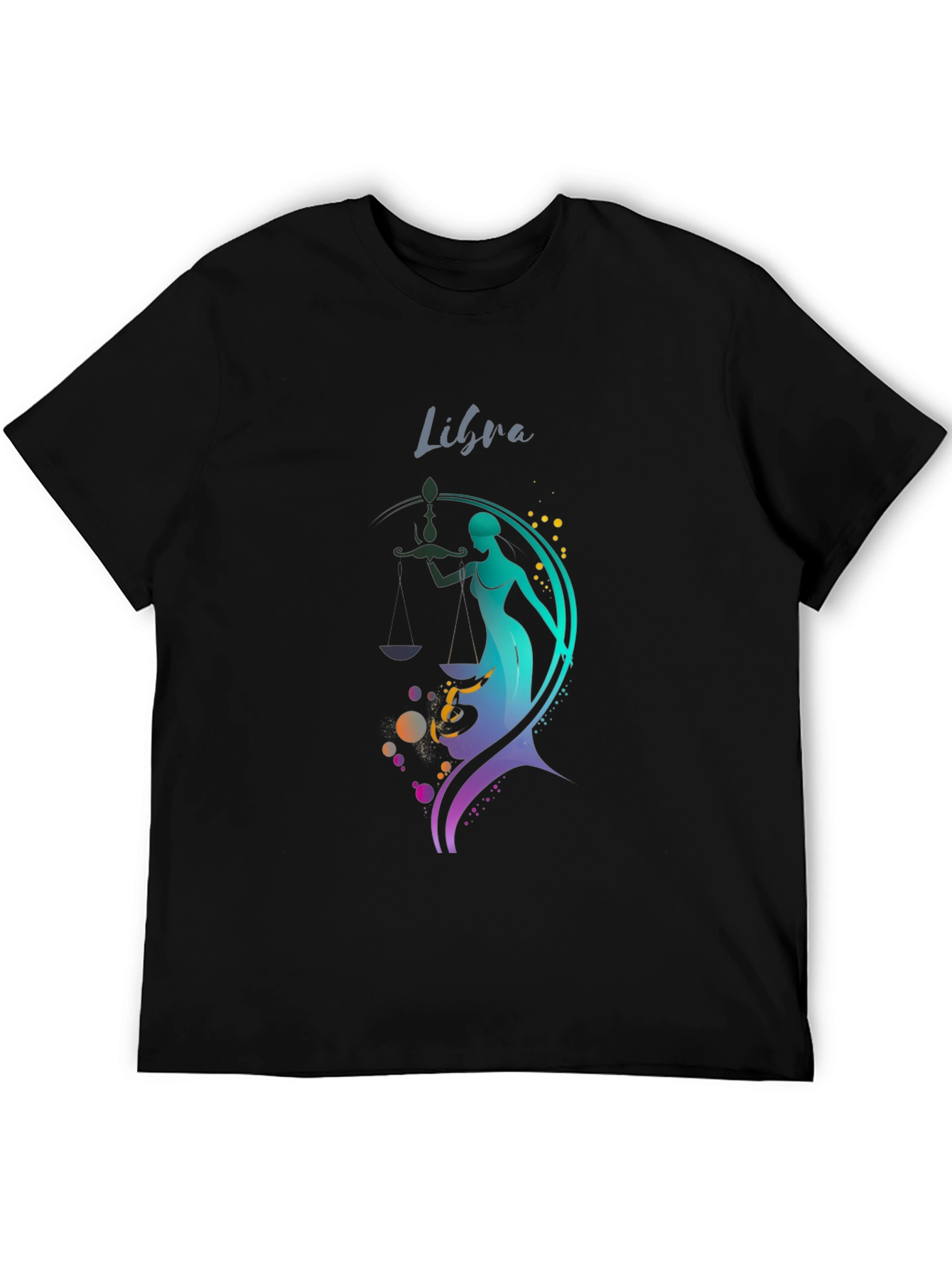Libra Zodiac Graphic Tee - Stylish Astrology Shirt