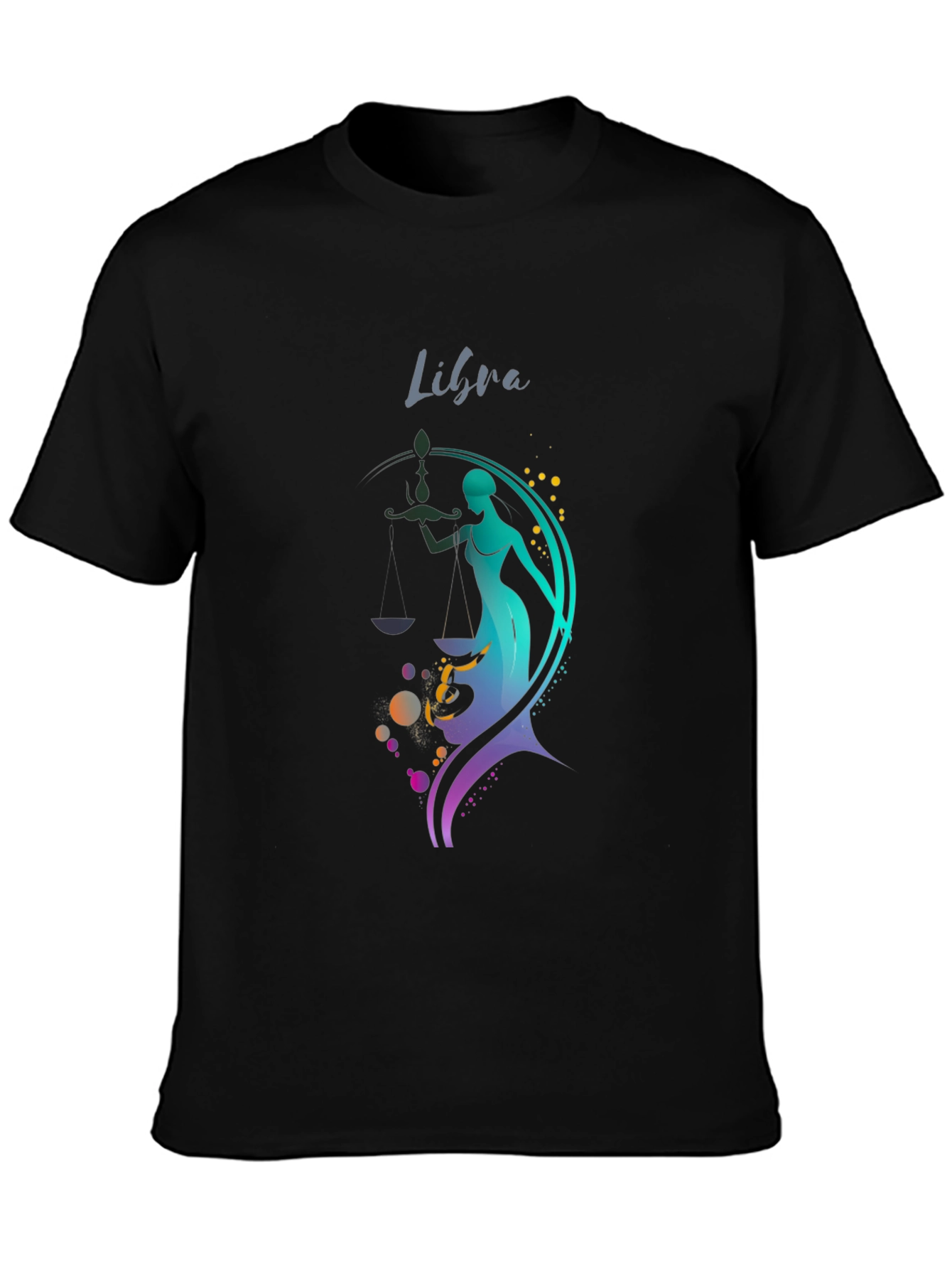 Libra Zodiac Graphic Tee - Stylish Astrology Shirt