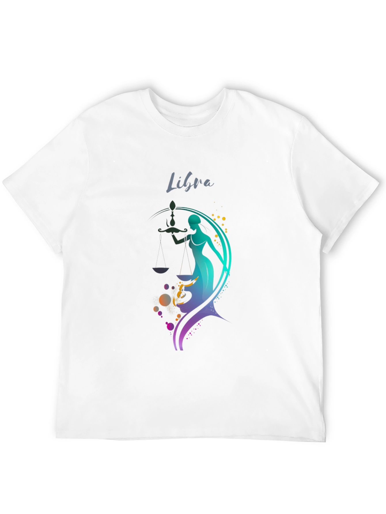 Libra Zodiac Graphic Tee - Stylish Astrology Shirt