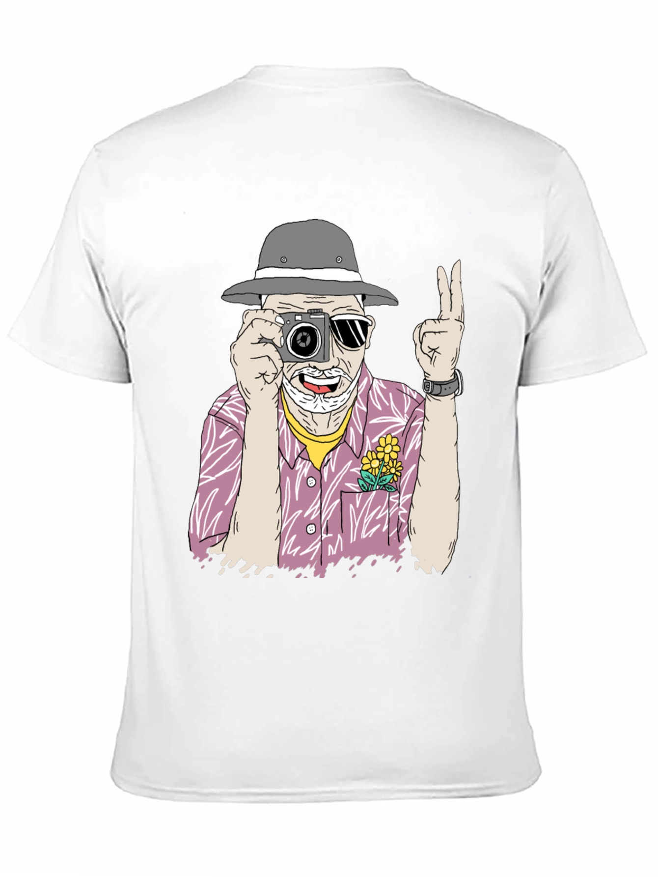 Retro Photographer Graphic T-Shirt