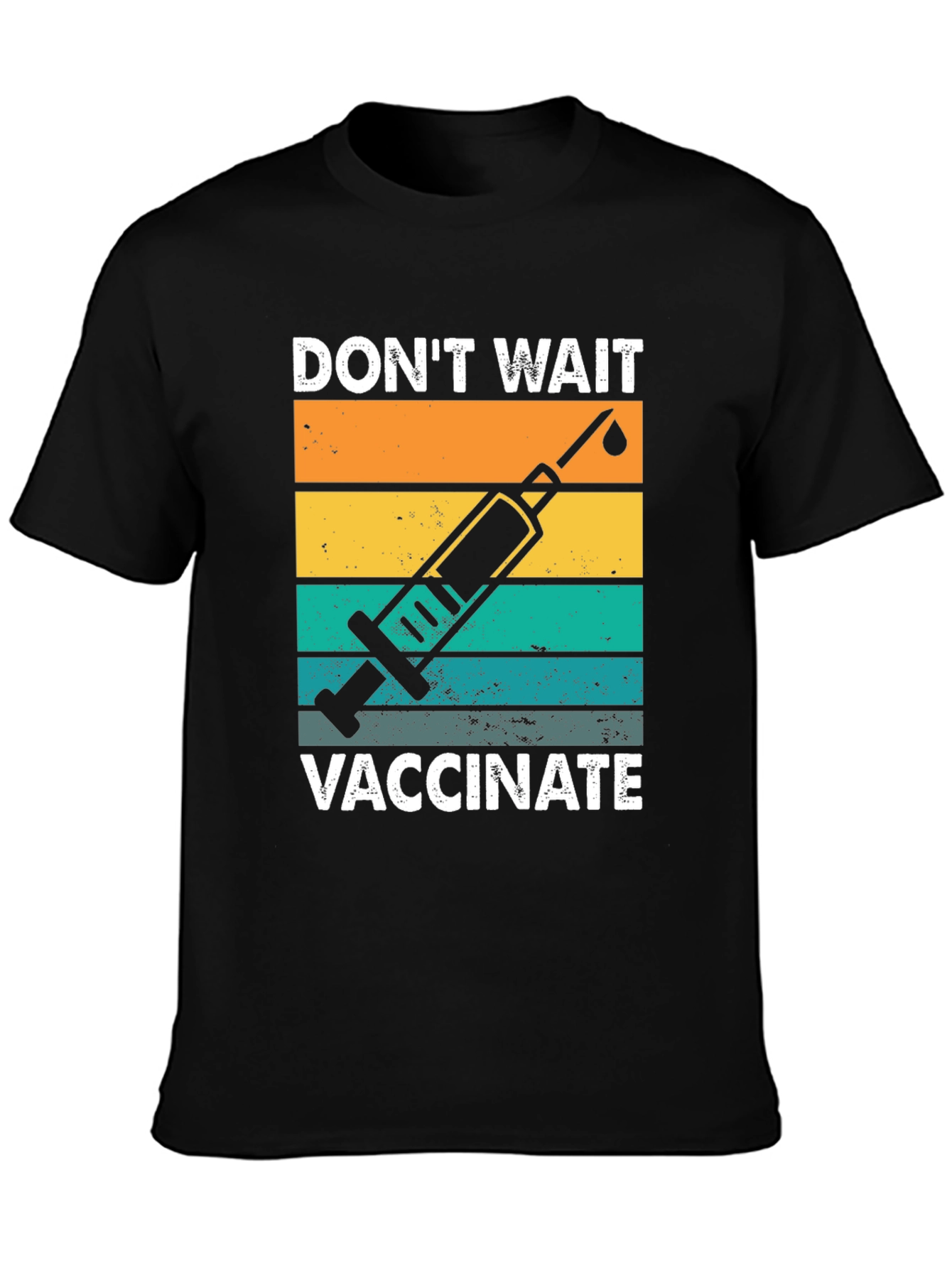 Vaccinate T-Shirt - Retro Design