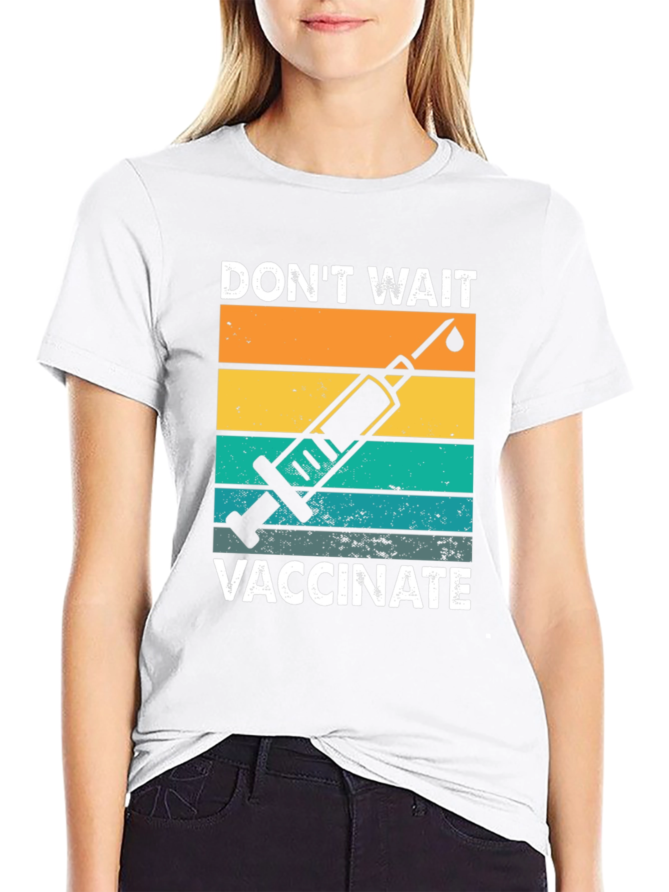 Vaccinate T-Shirt - Retro Design