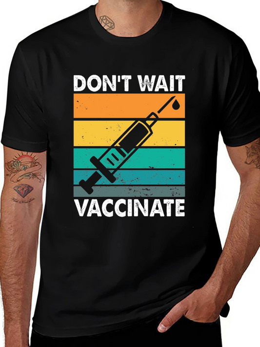 Vaccinate T-Shirt - Retro Design