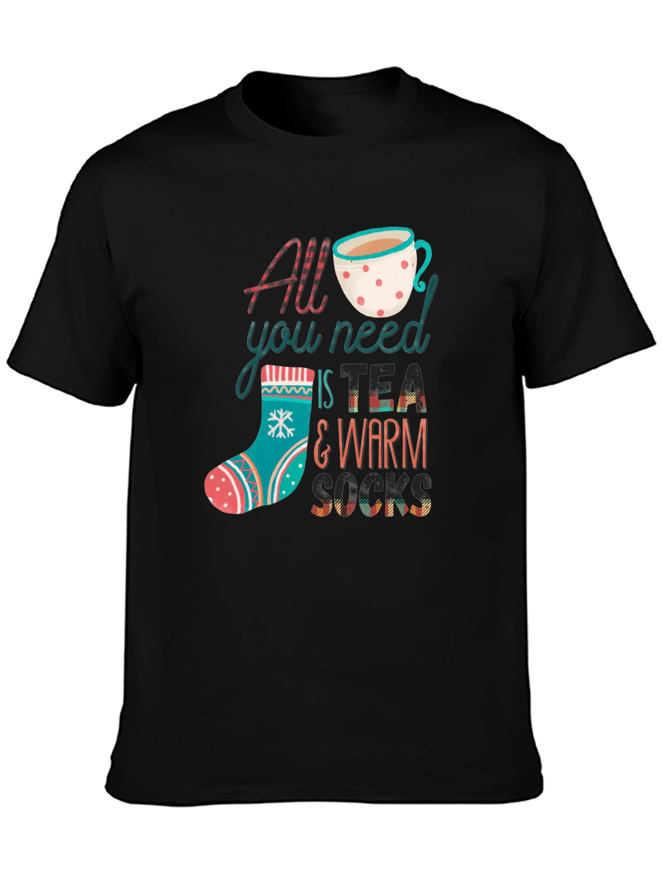 Tea & Socks Graphic Tee