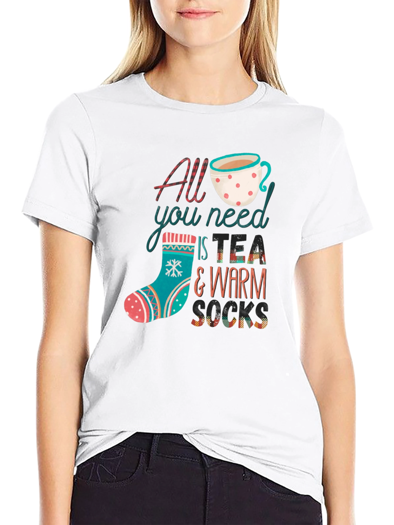 Tea & Socks Graphic Tee