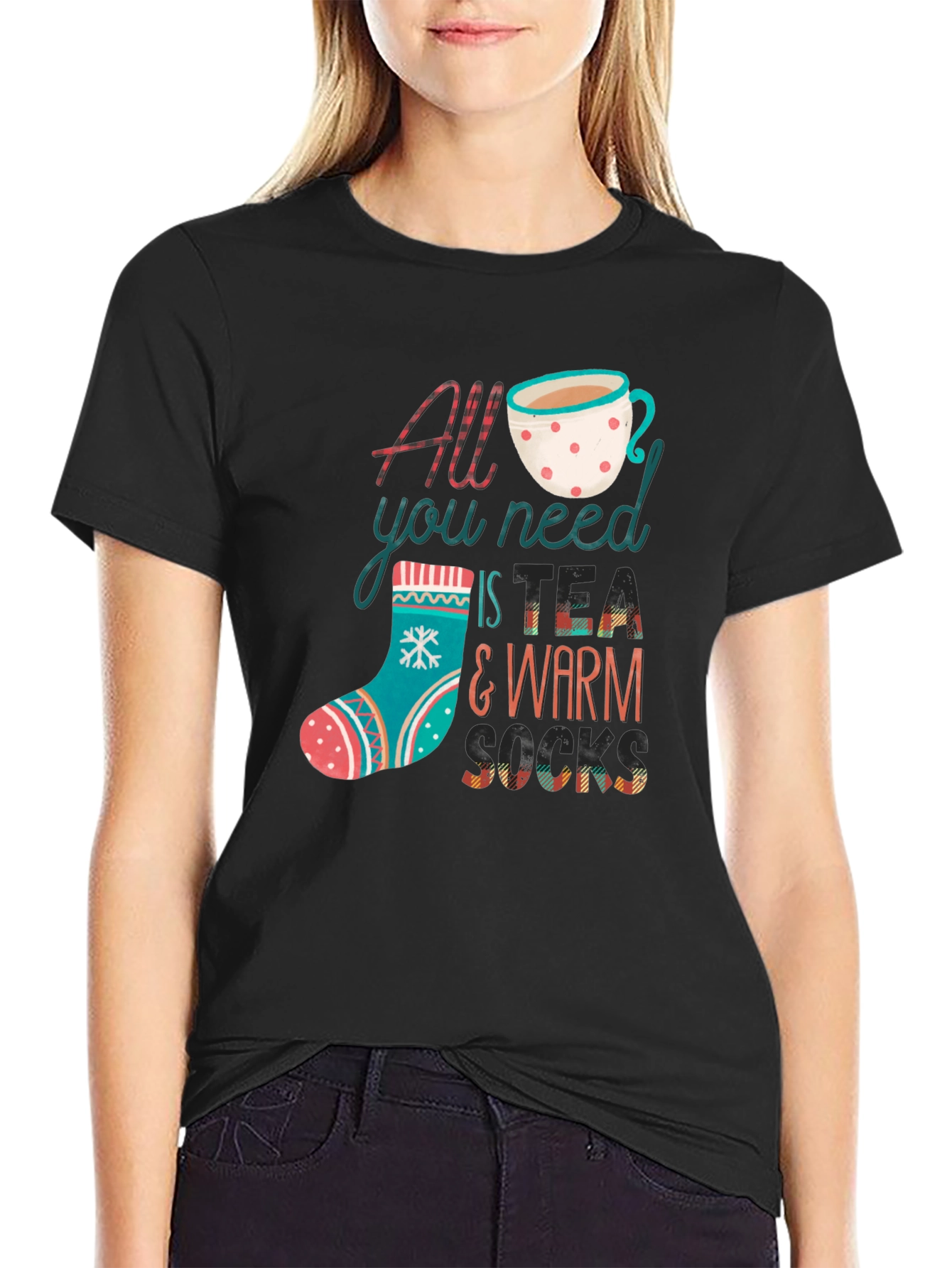 Tea & Socks Graphic Tee