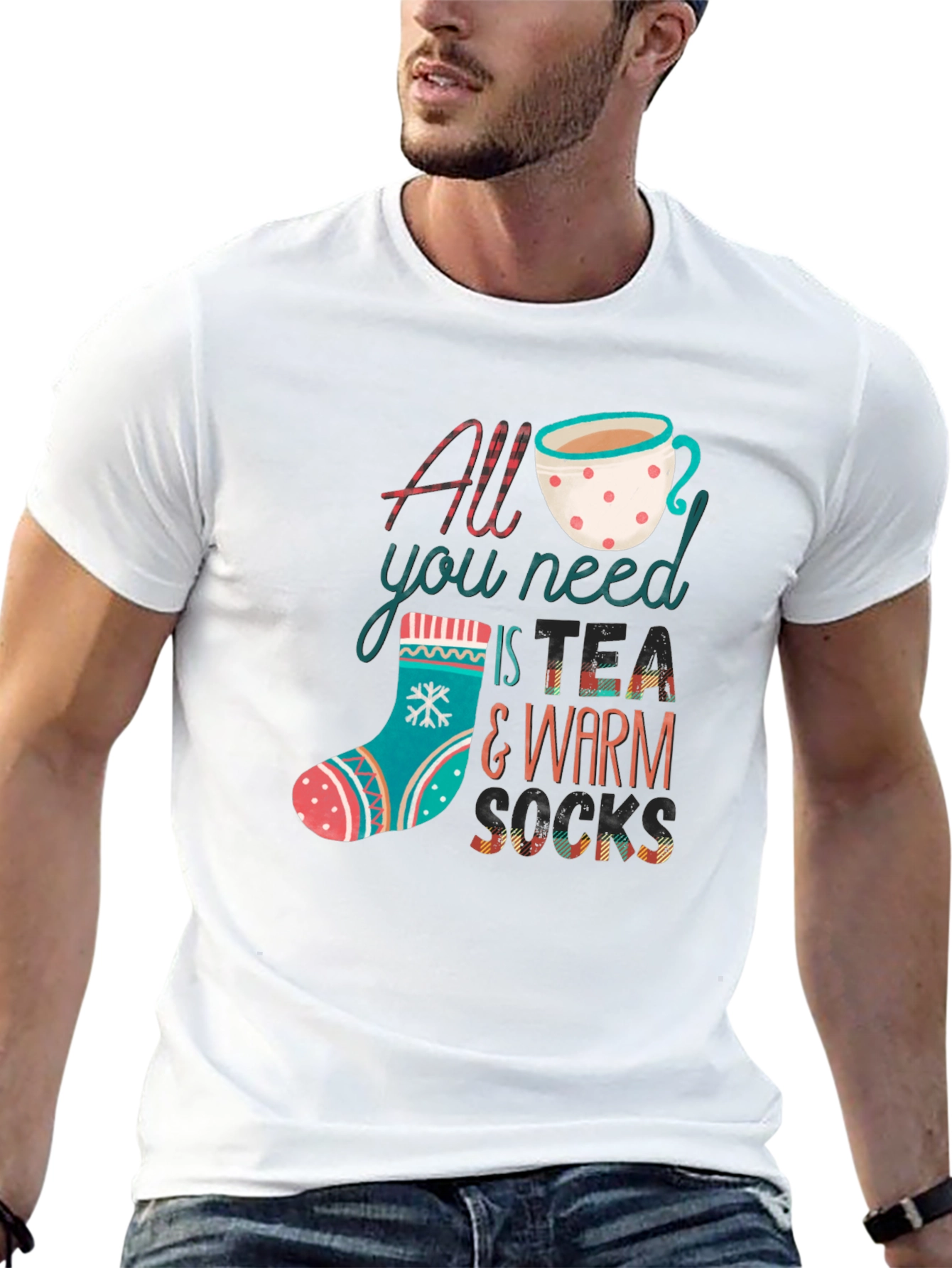 Tea & Socks Graphic Tee