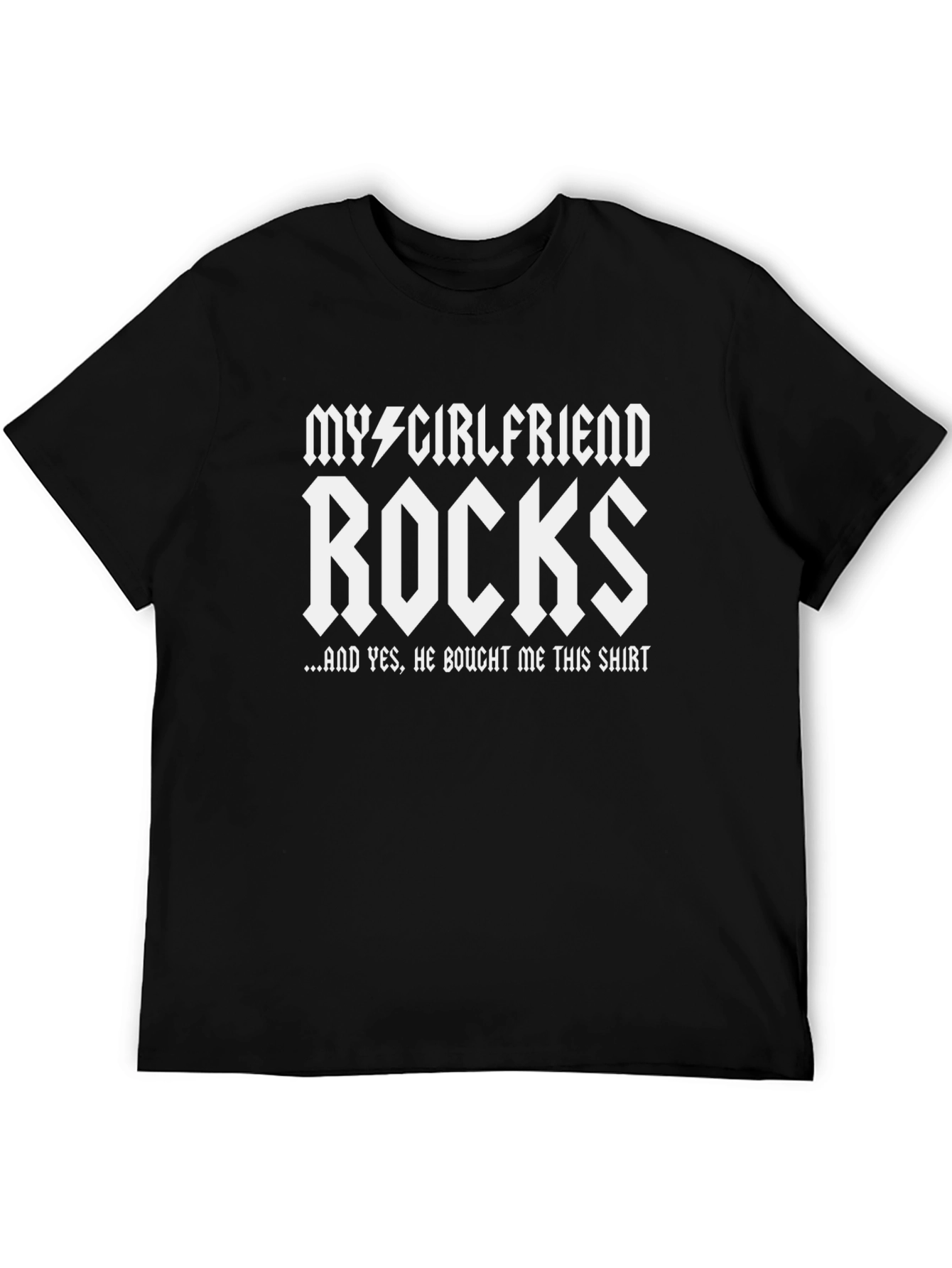 My Girlfriend Rocks Graphic Tee