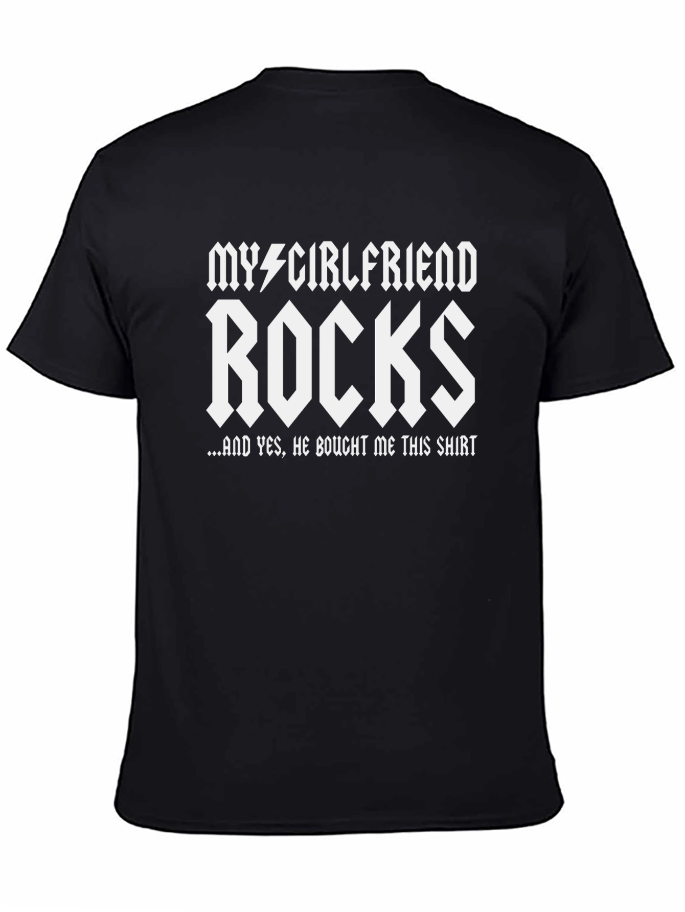 My Girlfriend Rocks Graphic Tee