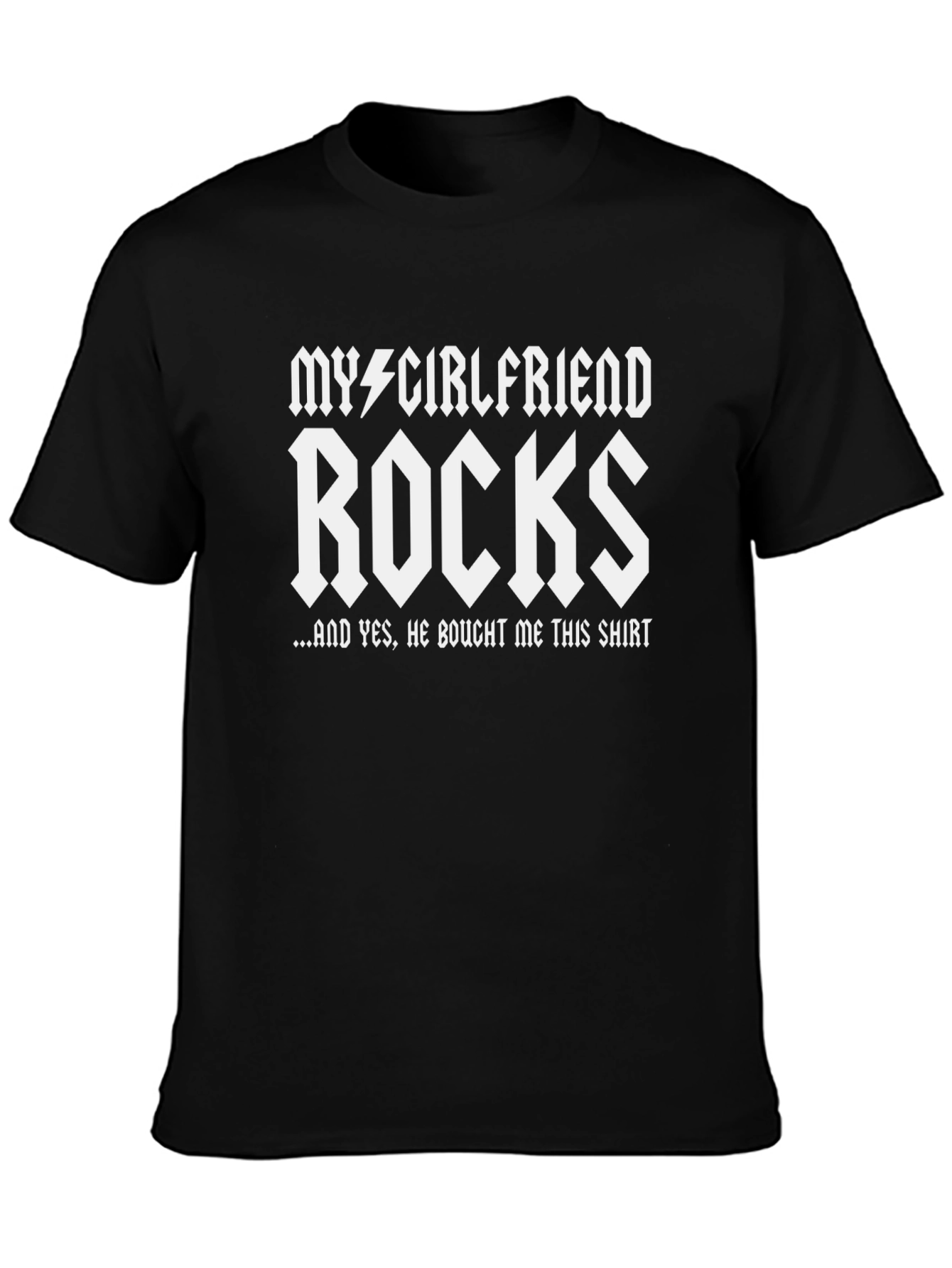 My Girlfriend Rocks Graphic Tee