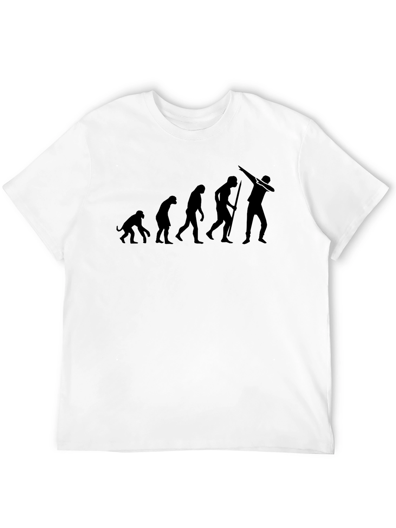 Evolution of Dab T-Shirt - Funny Black Tee