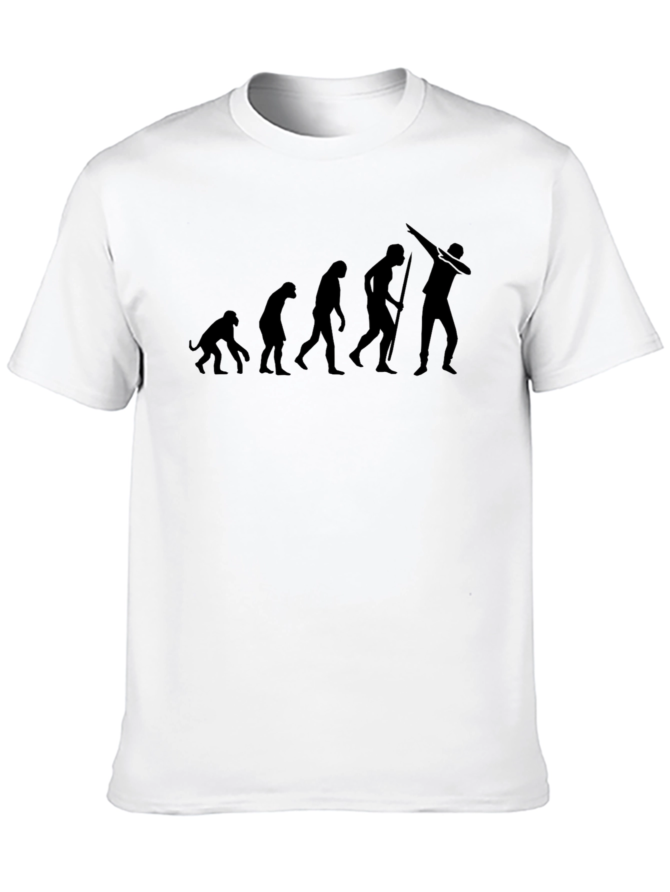Evolution of Dab T-Shirt - Funny Black Tee