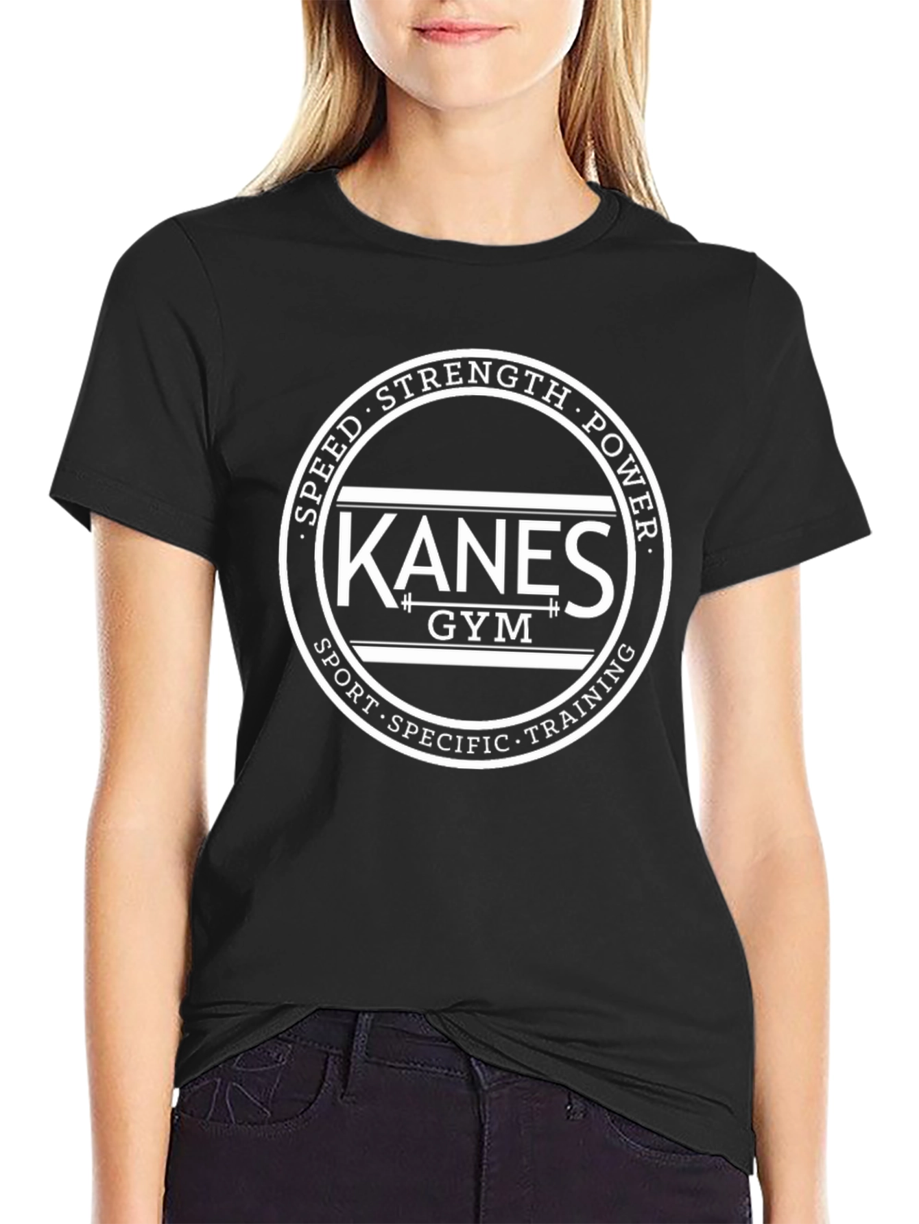 Kanes Gym T-Shirt - Speed Strength Power