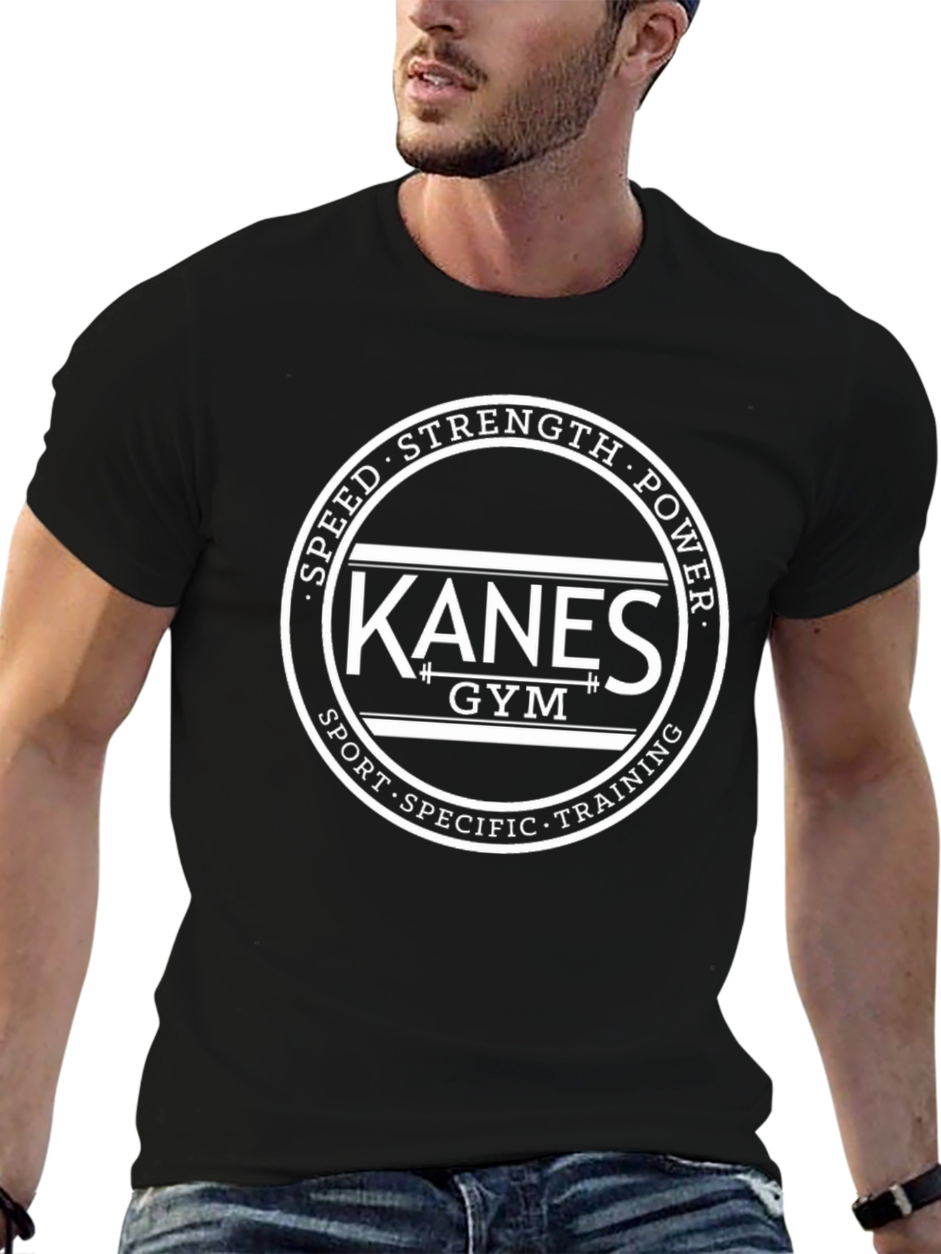 Kanes Gym T-Shirt - Speed Strength Power