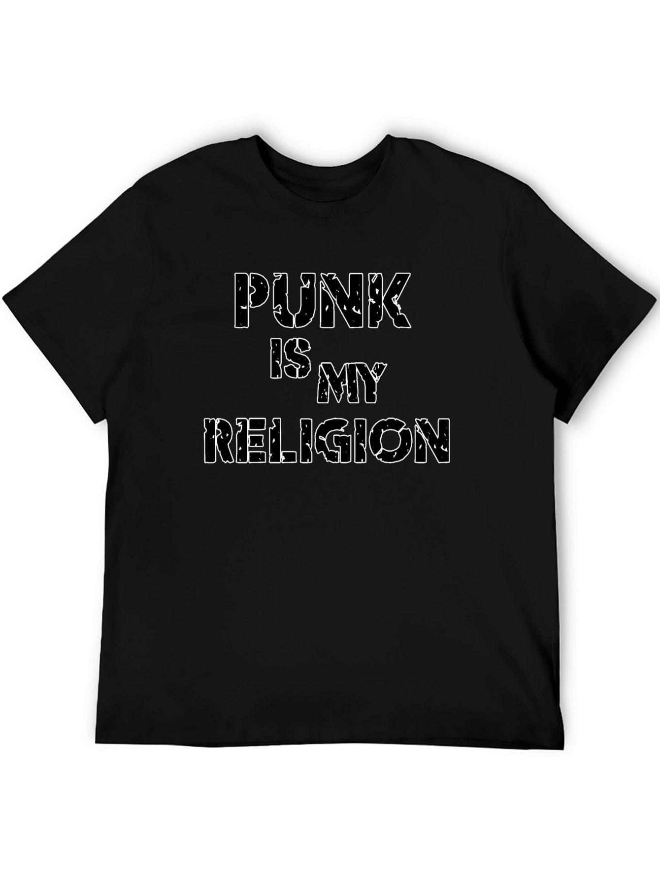 Punk is My Religion T-Shirt - Black