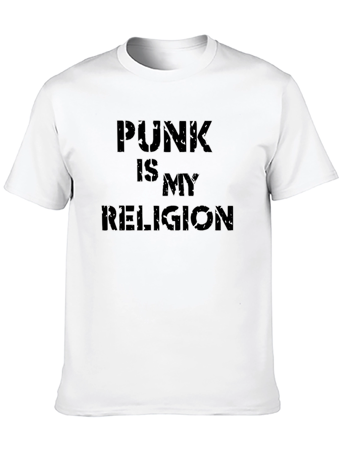 Punk is My Religion T-Shirt - Black