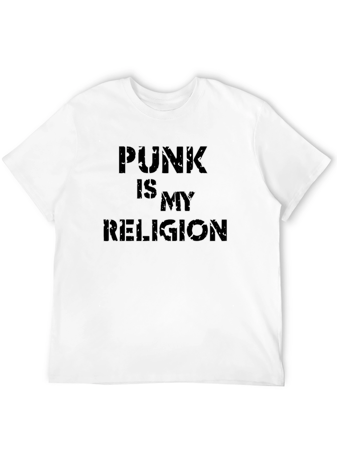 Punk is My Religion T-Shirt - Black