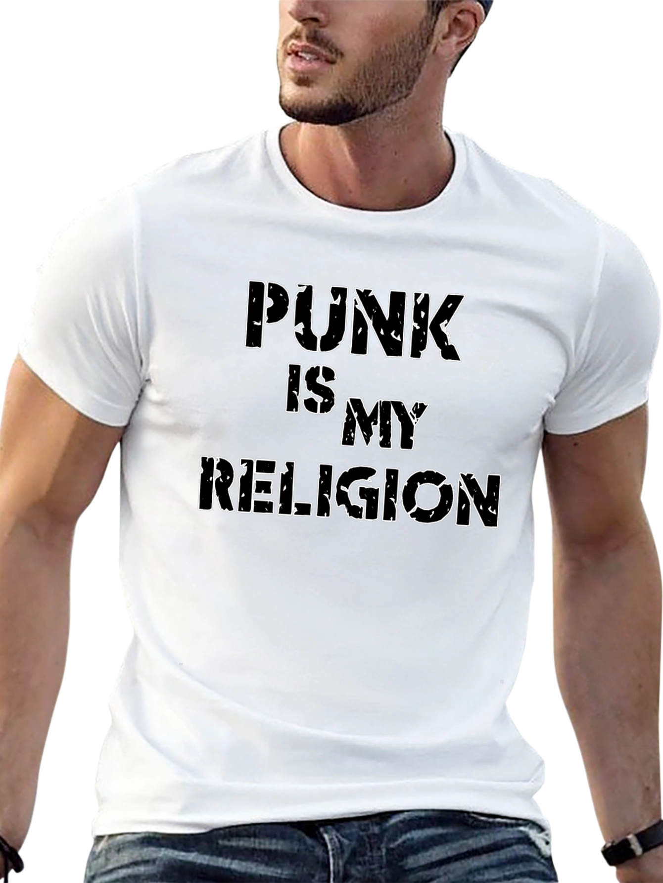 Punk is My Religion T-Shirt - Black