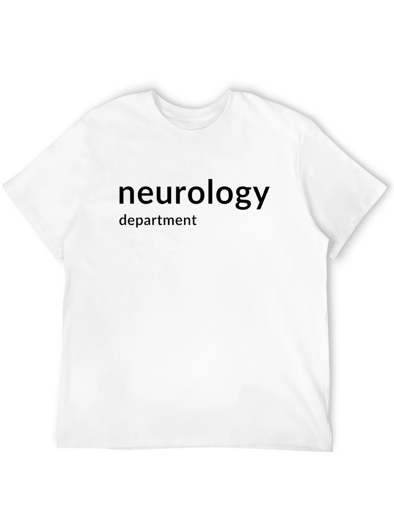 Neurology Department Black T-Shirt