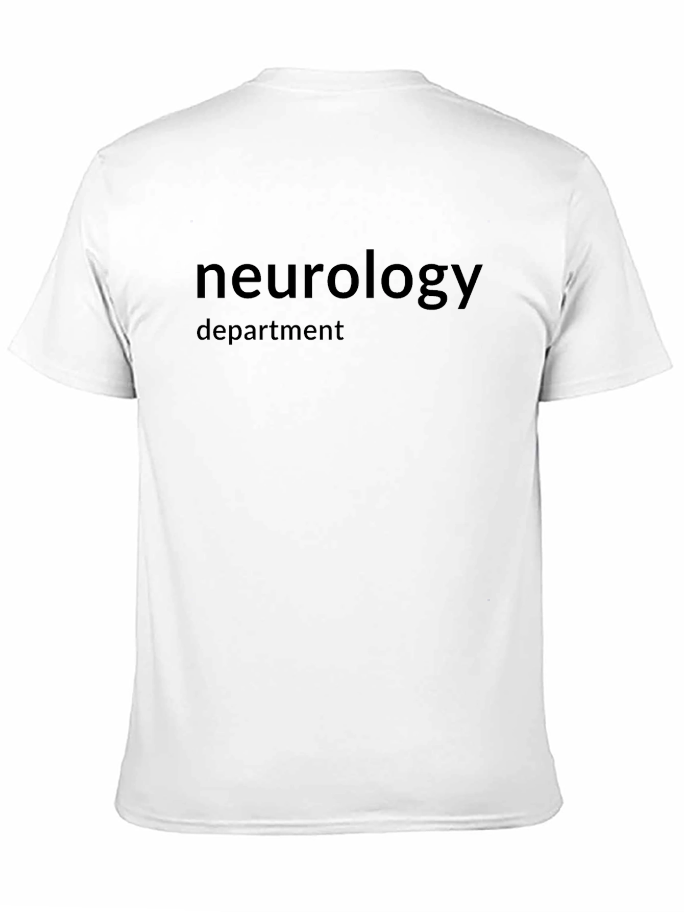 Neurology Department Black T-Shirt
